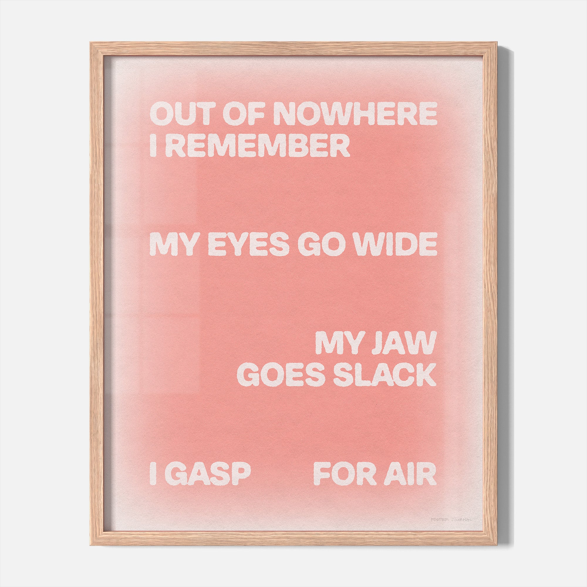 GASP PRINT