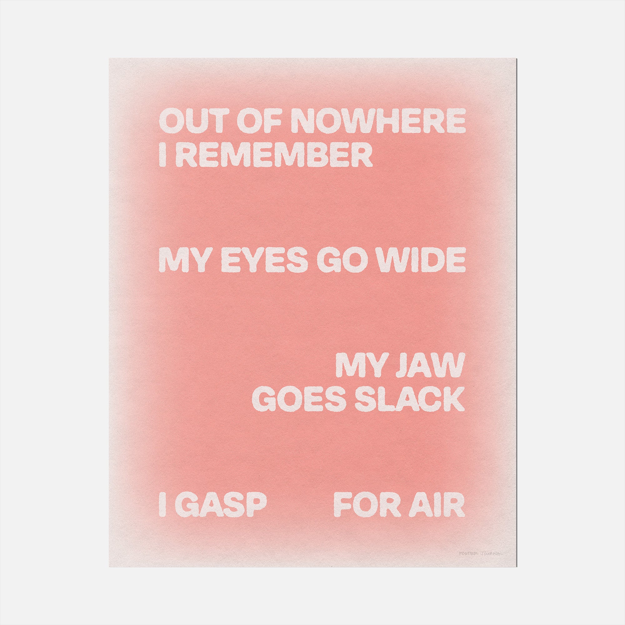 GASP PRINT