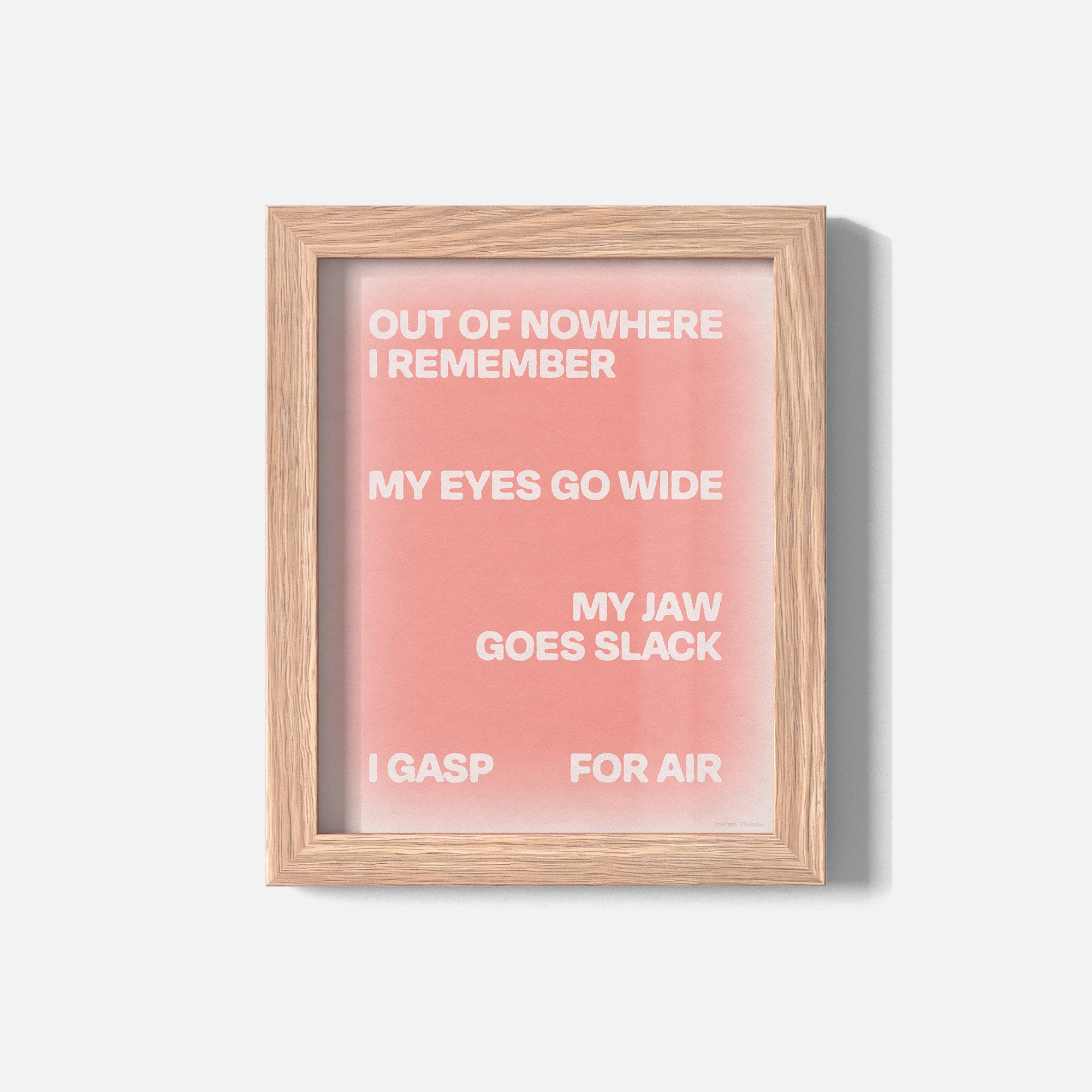 GASP PRINT