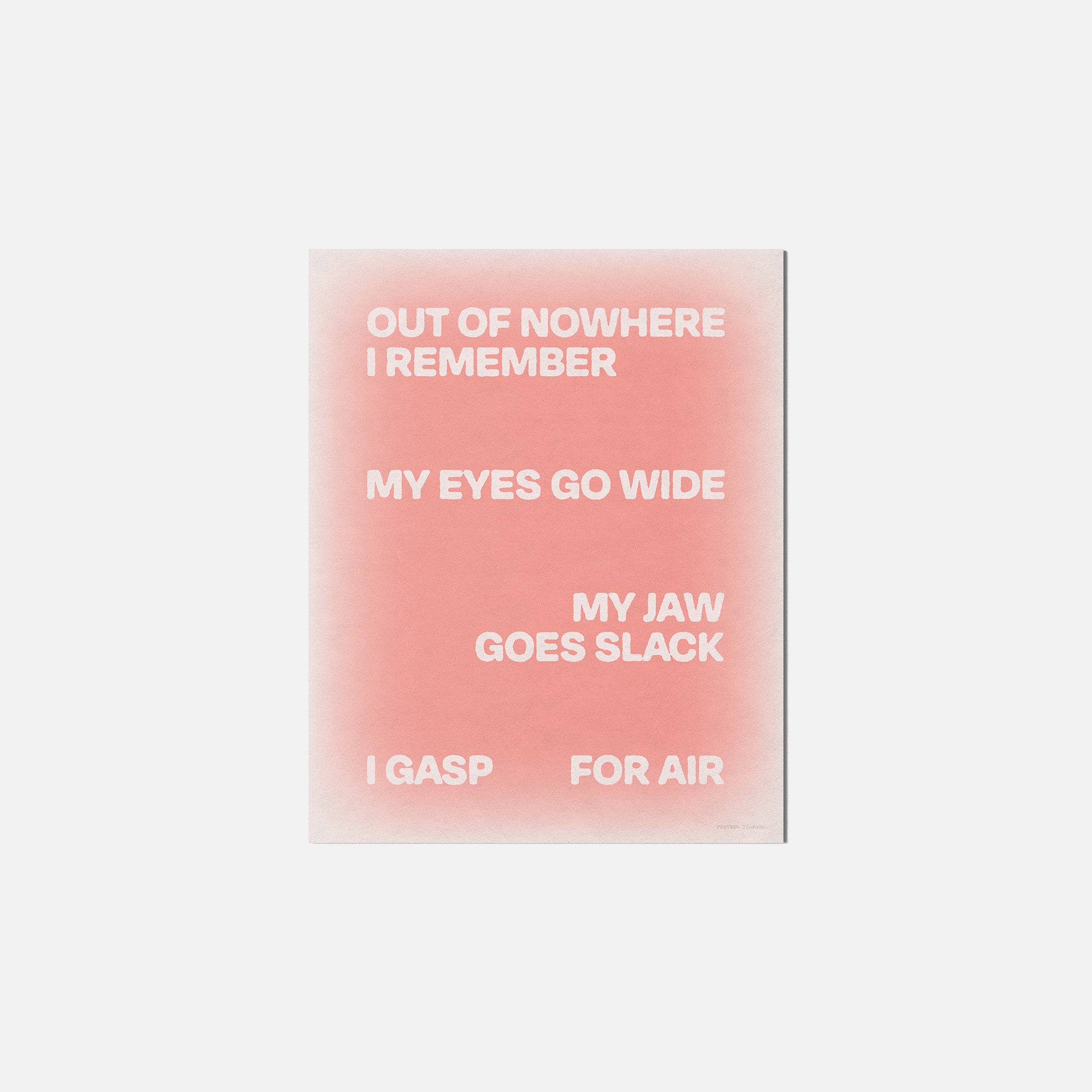 GASP PRINT