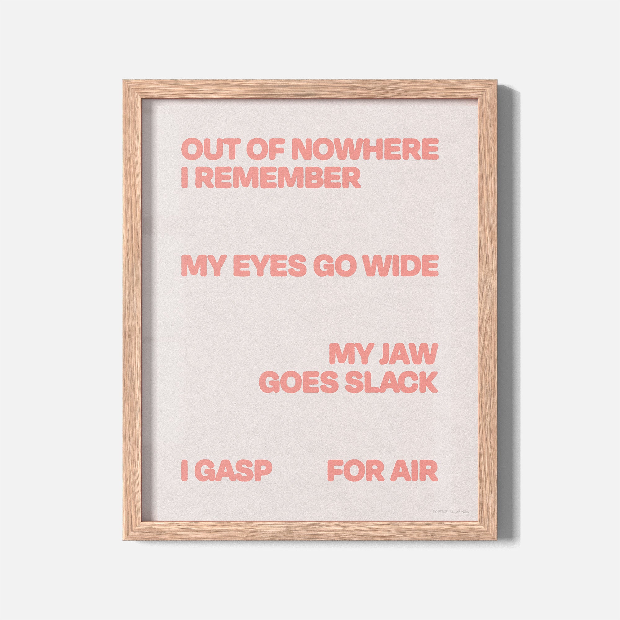 GASP PRINT