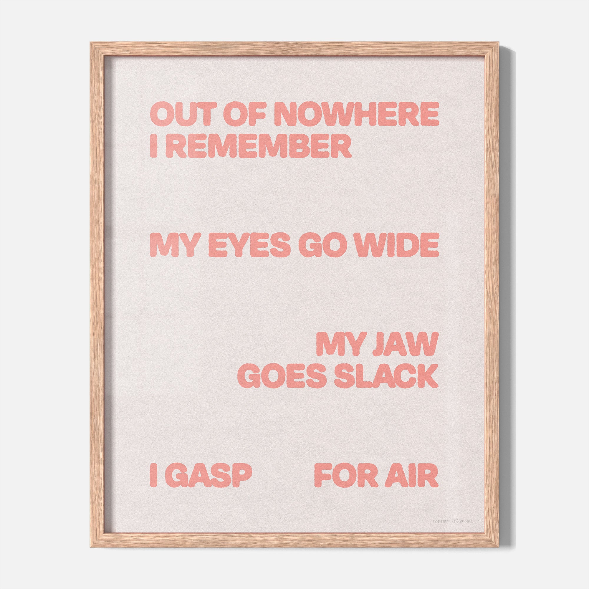GASP PRINT