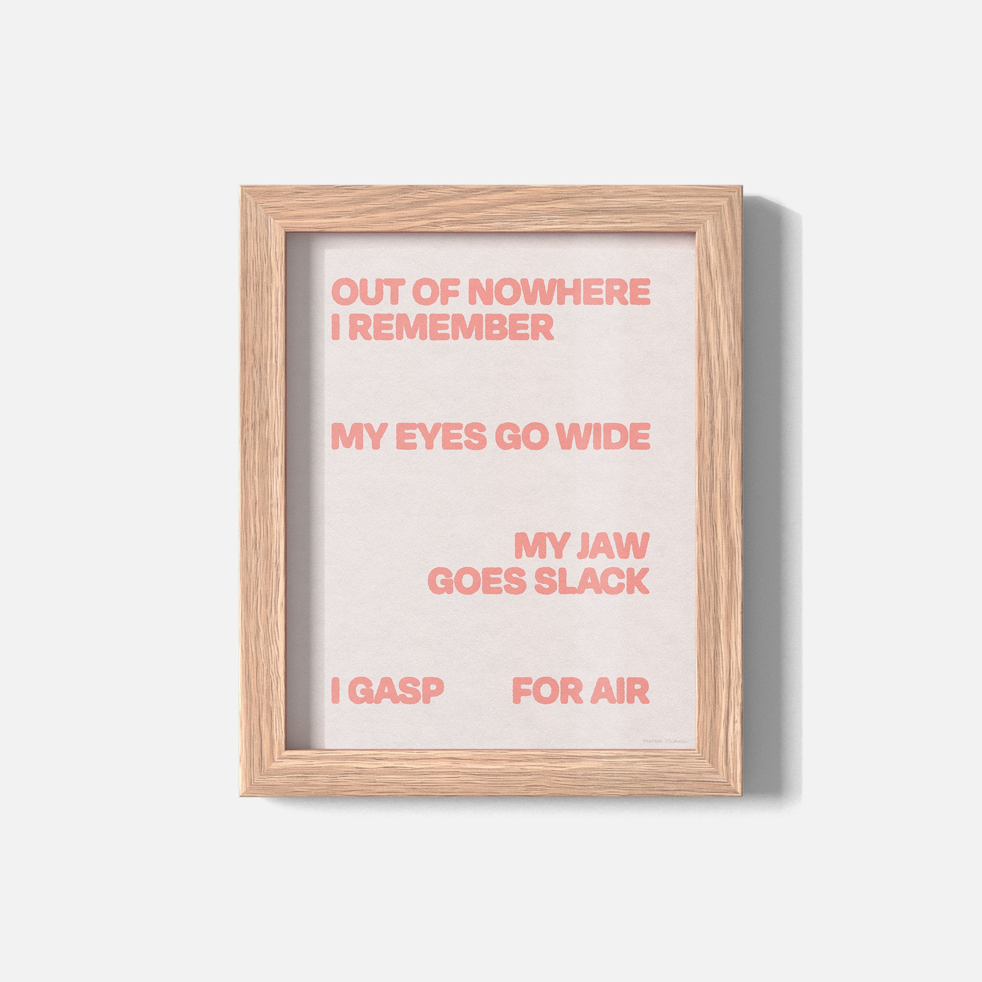 GASP PRINT
