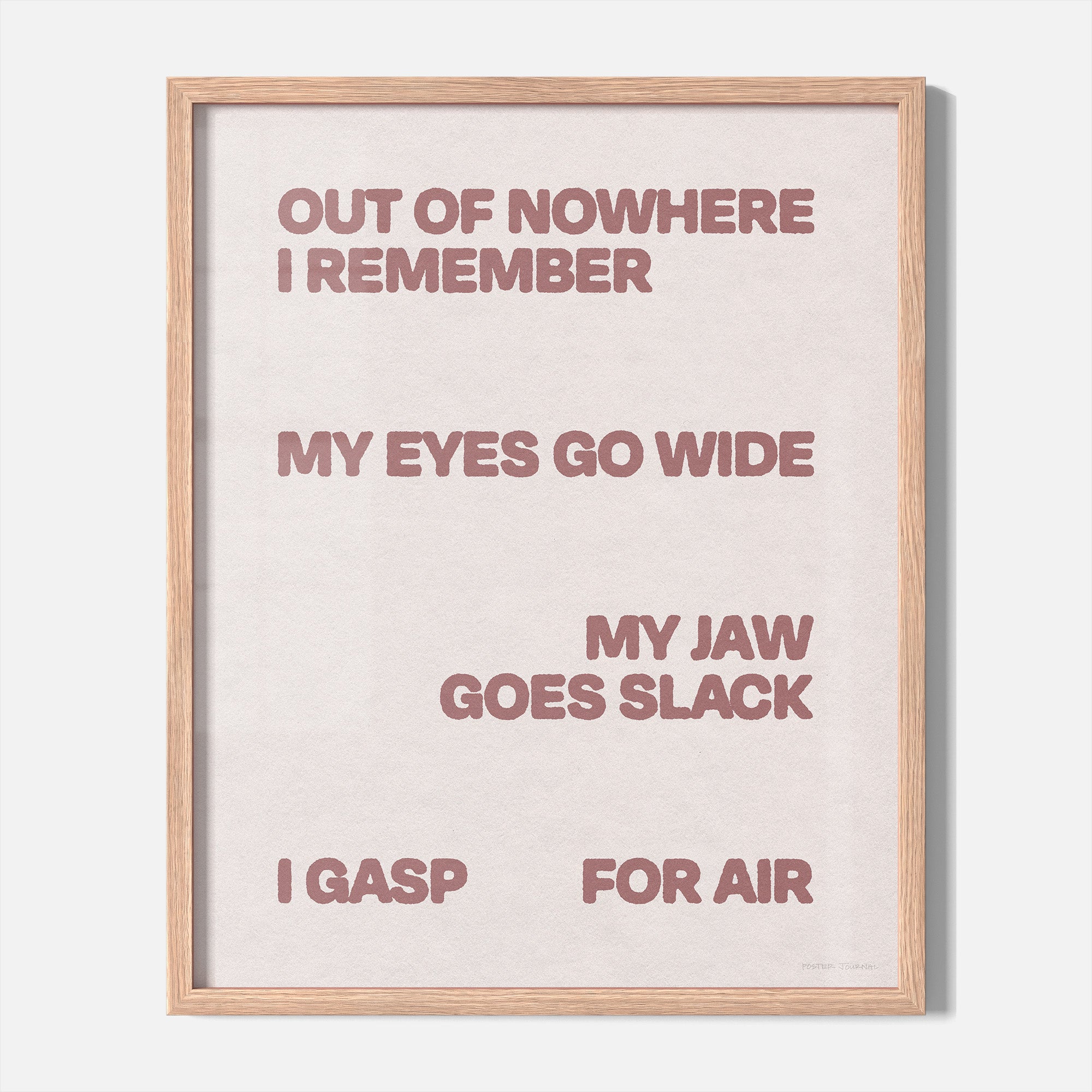 GASP PRINT