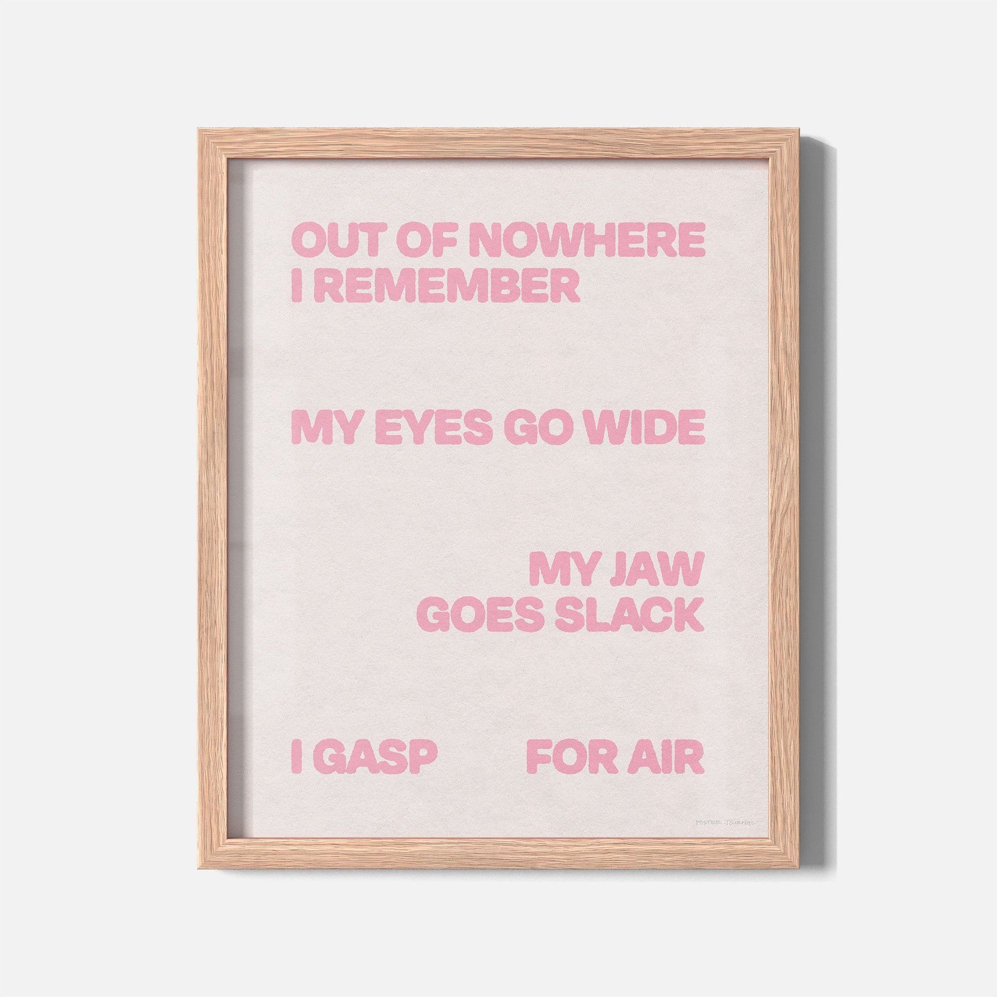 GASP PRINT