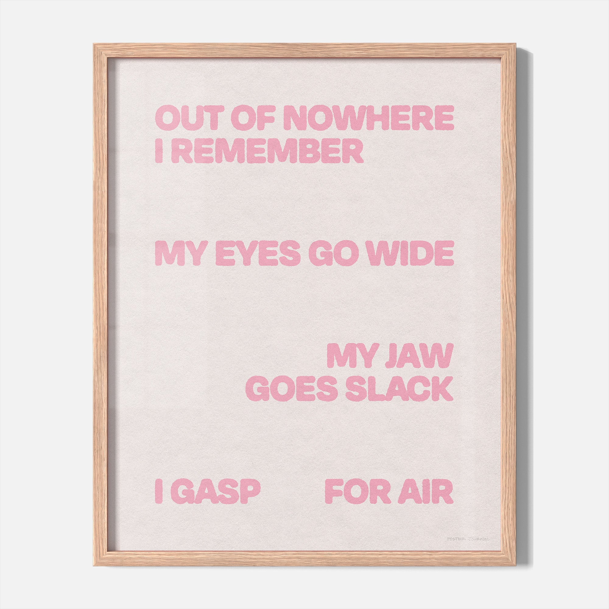 GASP PRINT