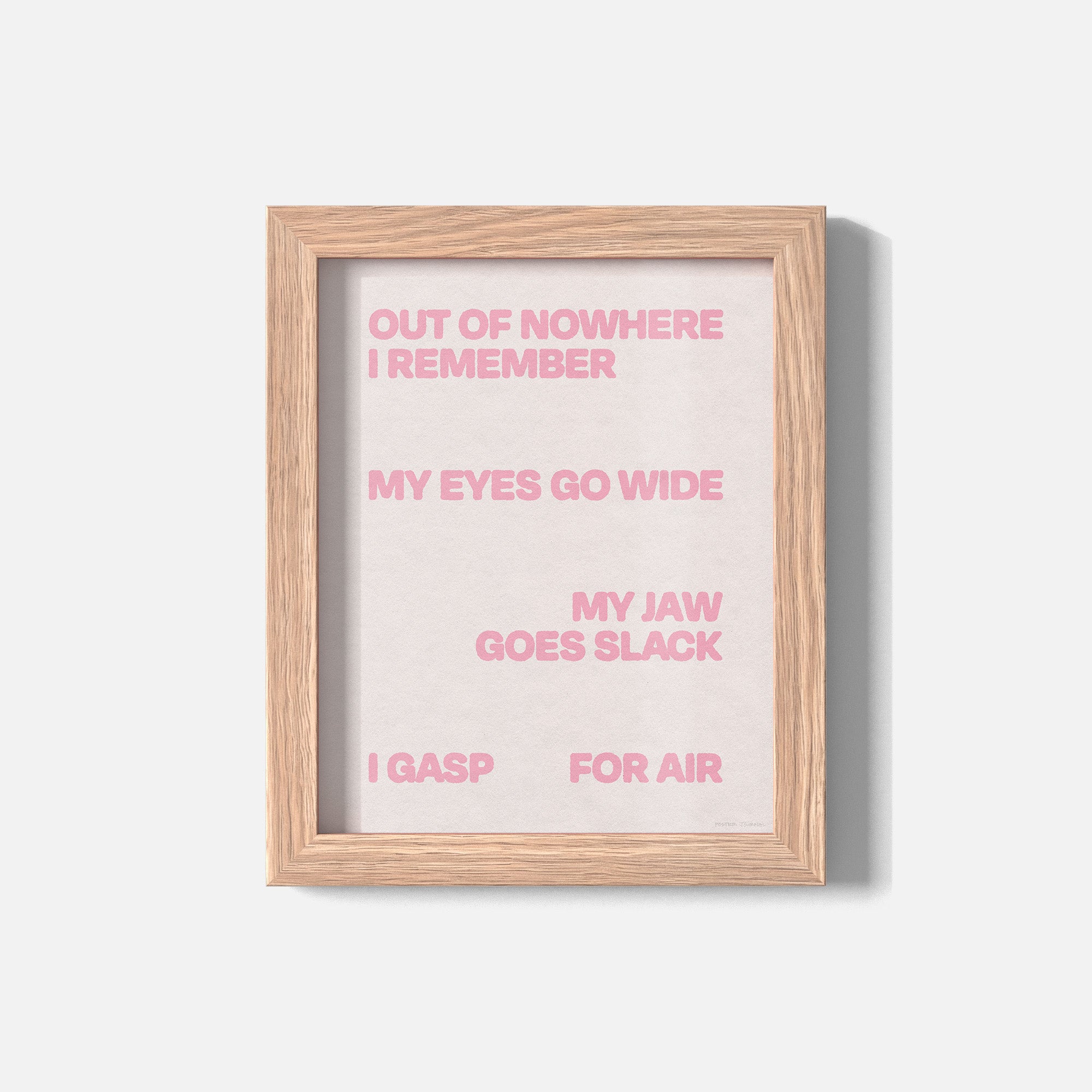 GASP PRINT