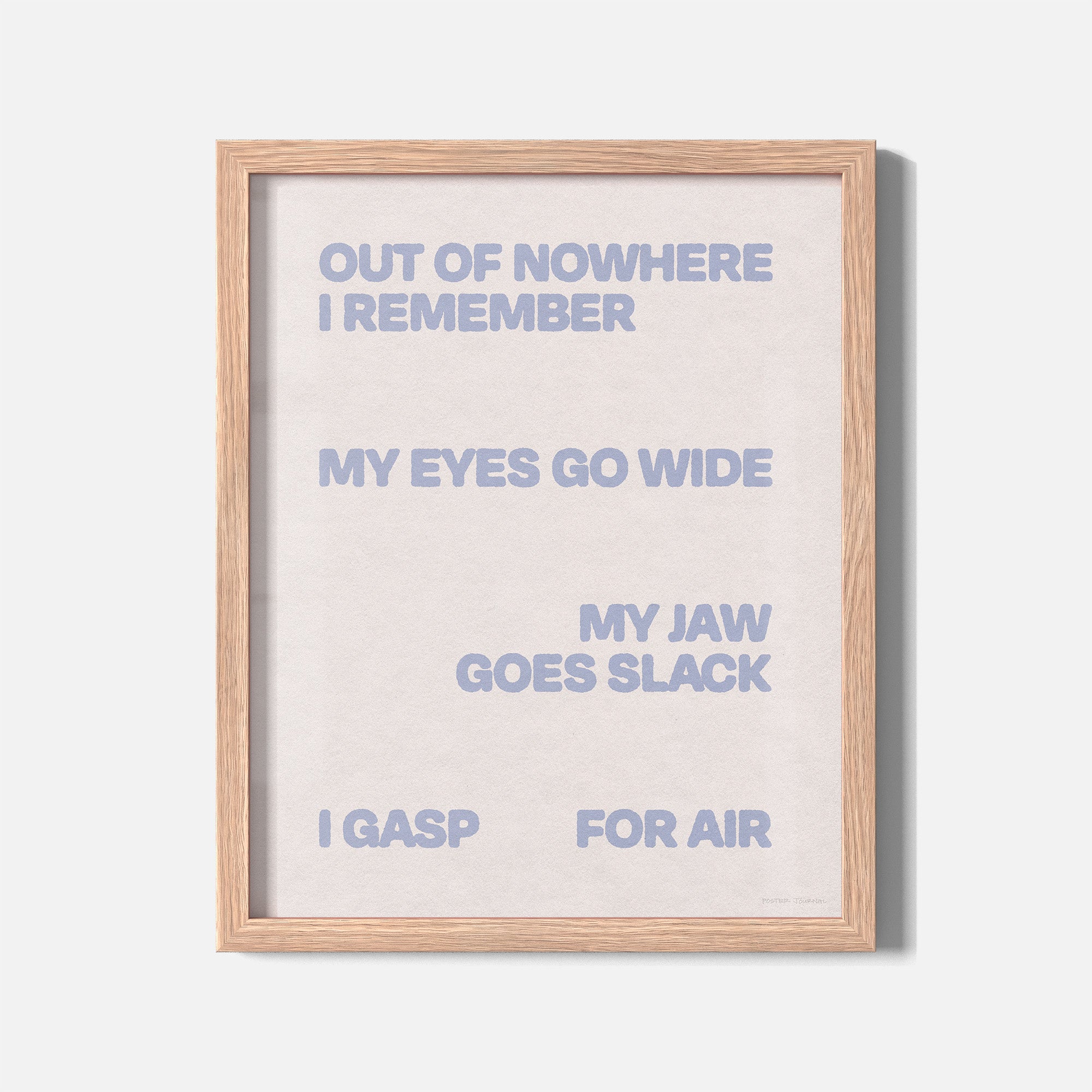GASP PRINT