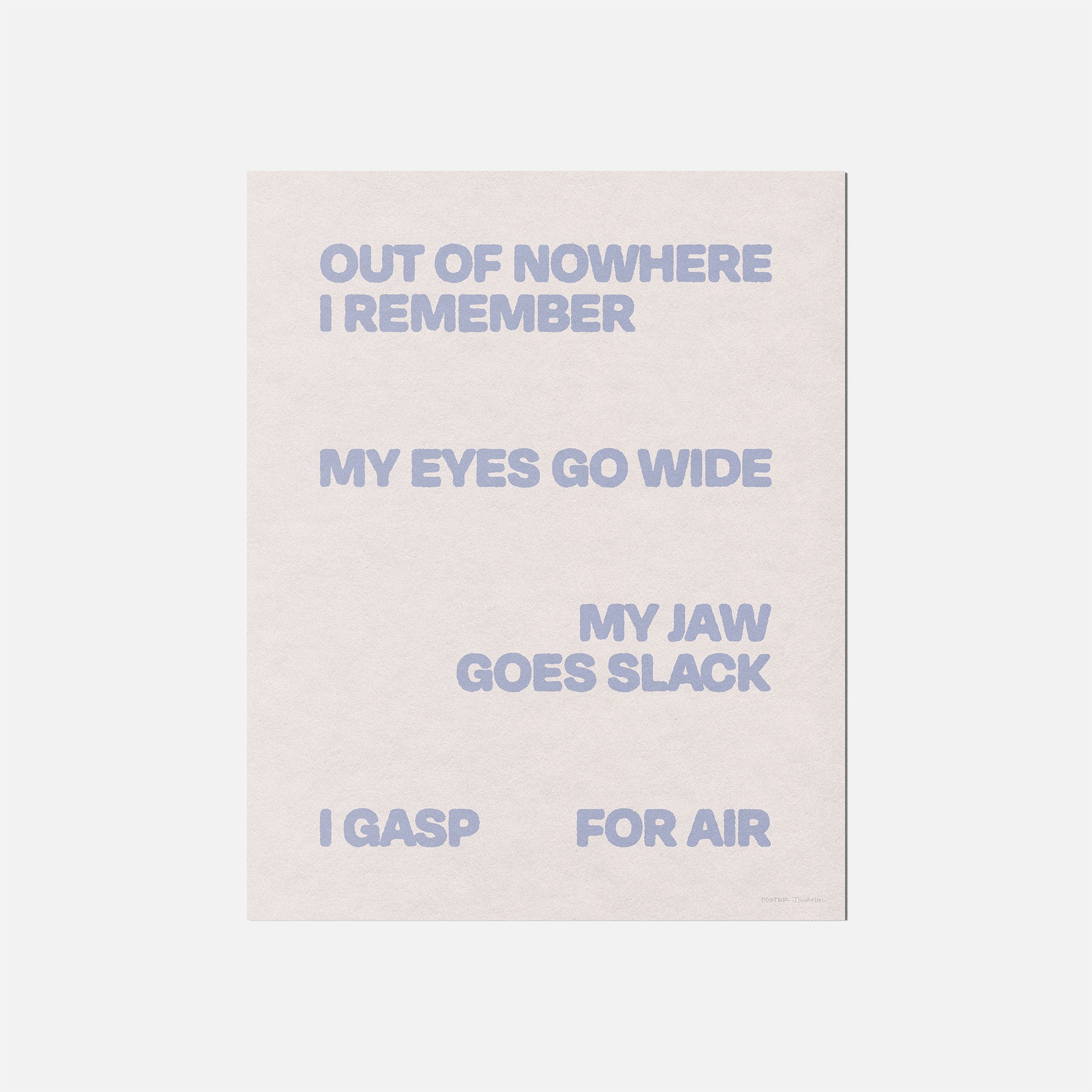GASP PRINT