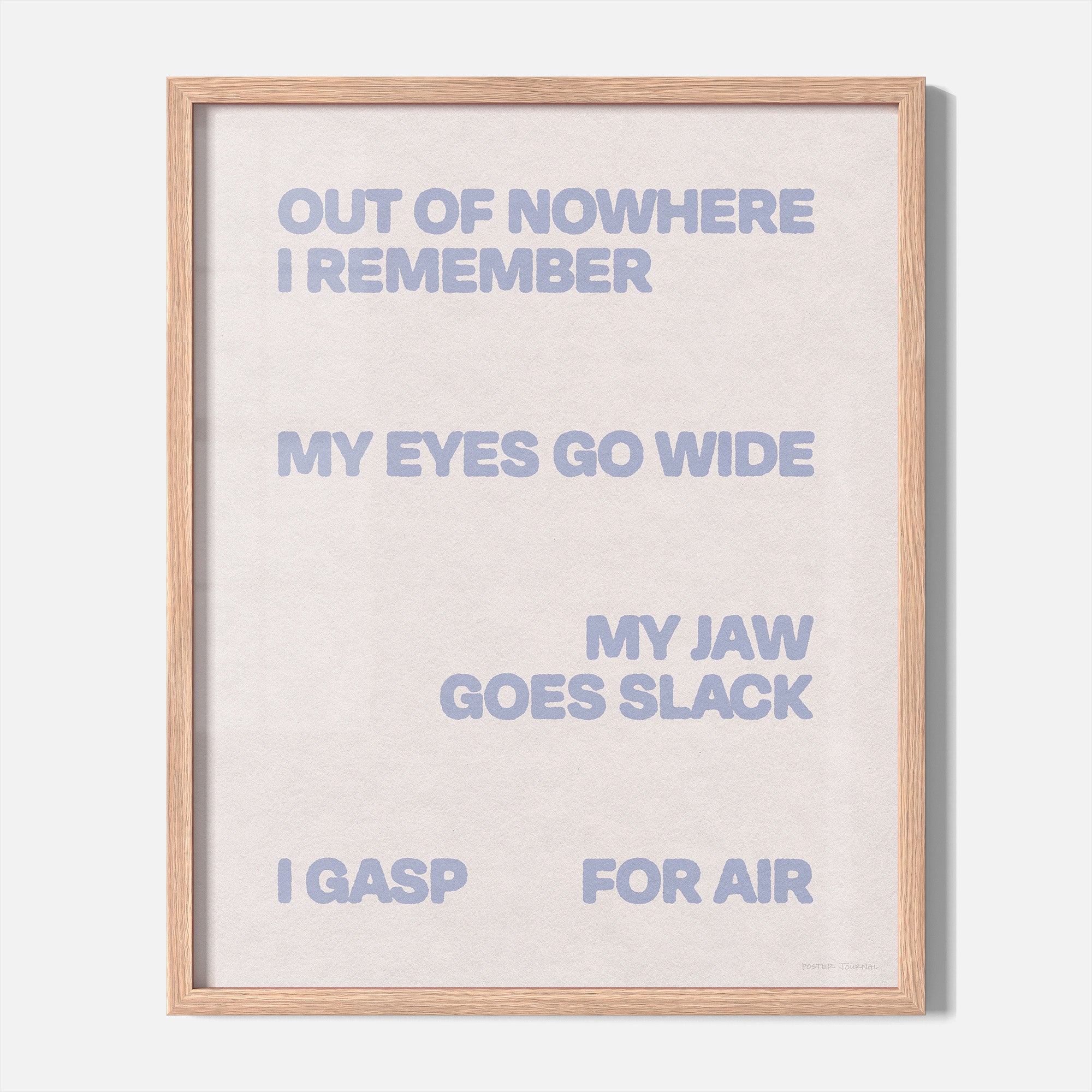 GASP PRINT