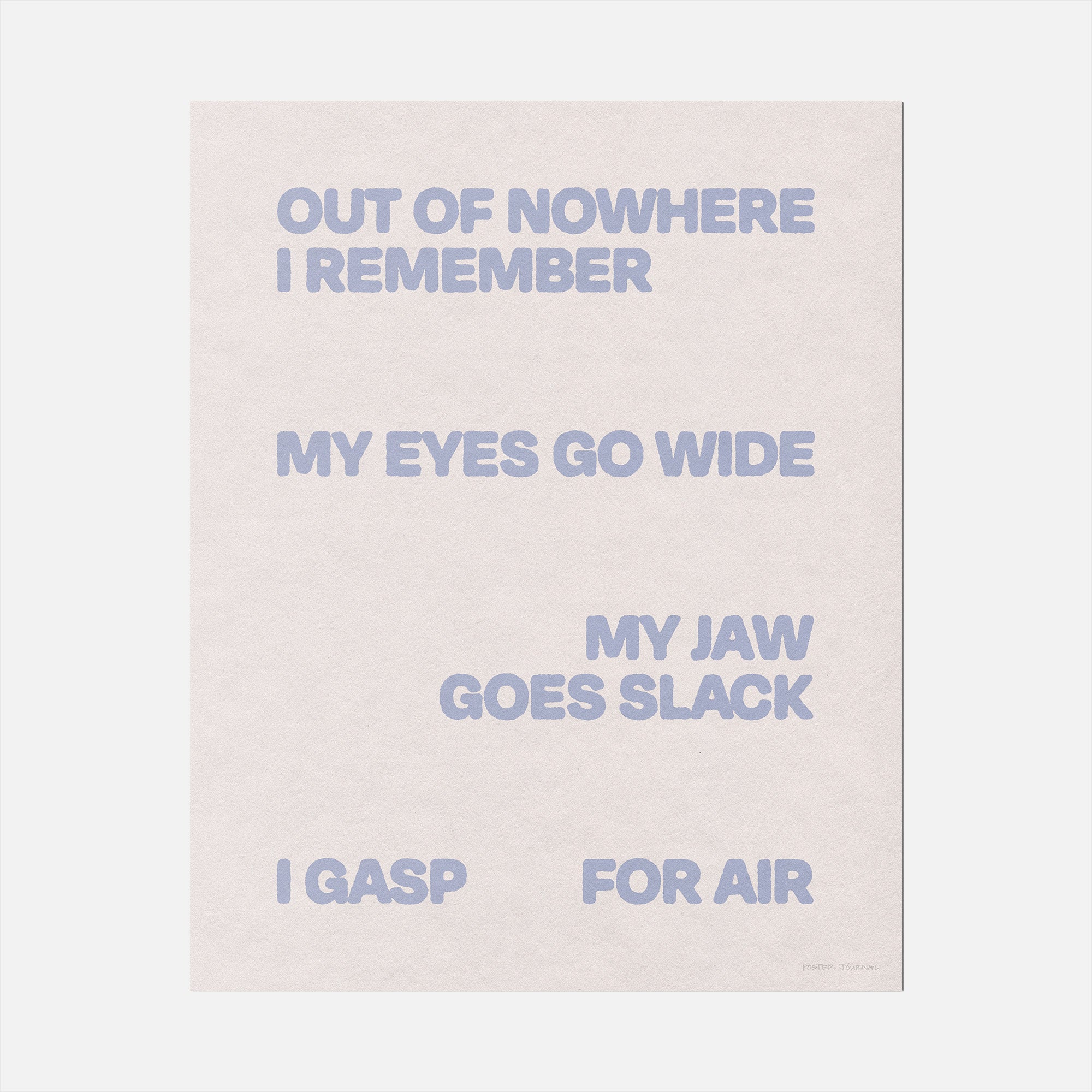 GASP PRINT