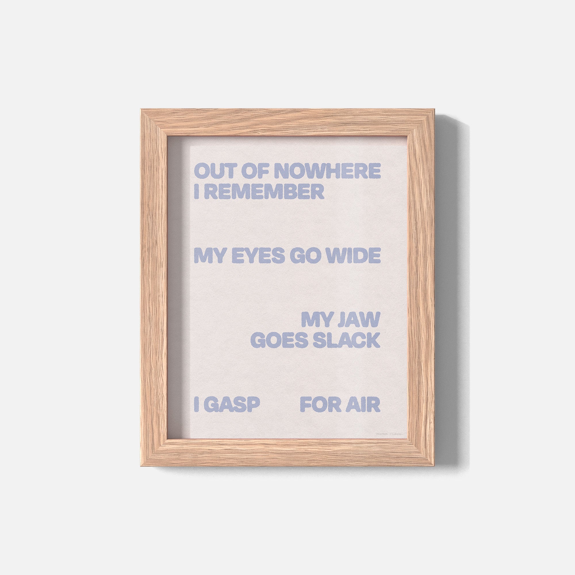 GASP PRINT