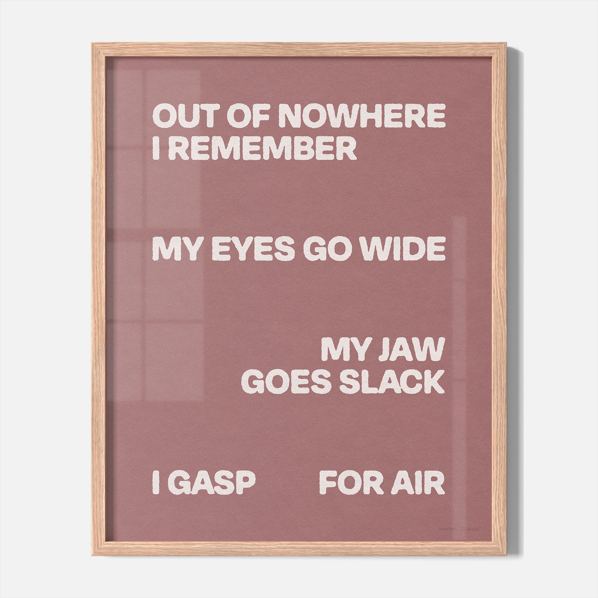 GASP PRINT
