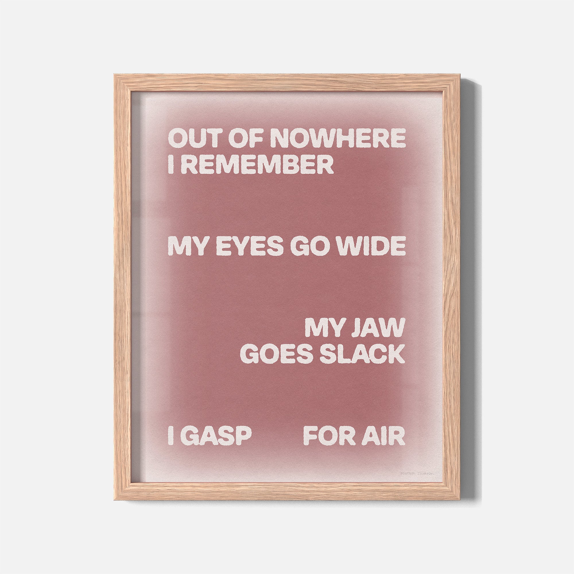 GASP PRINT