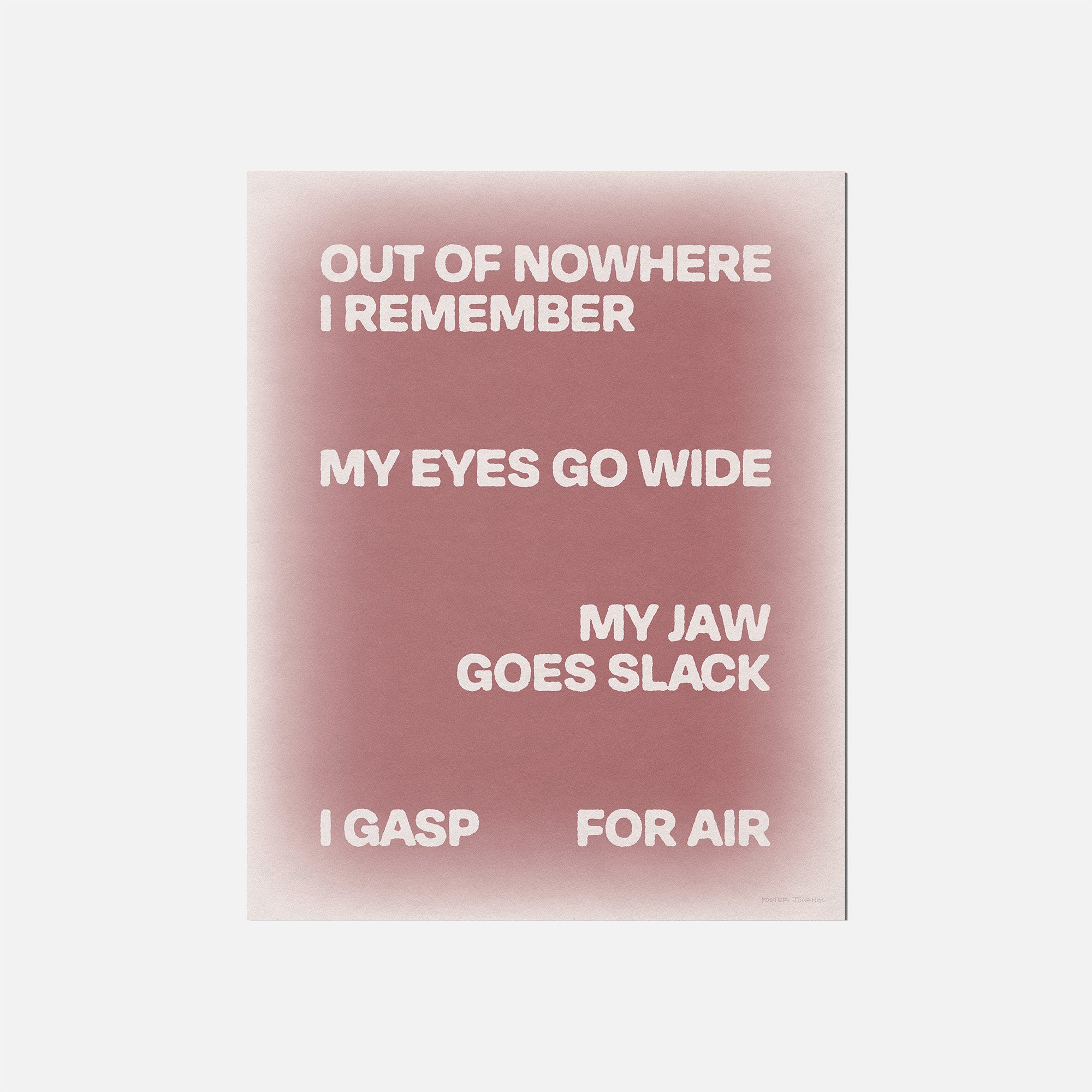 GASP PRINT