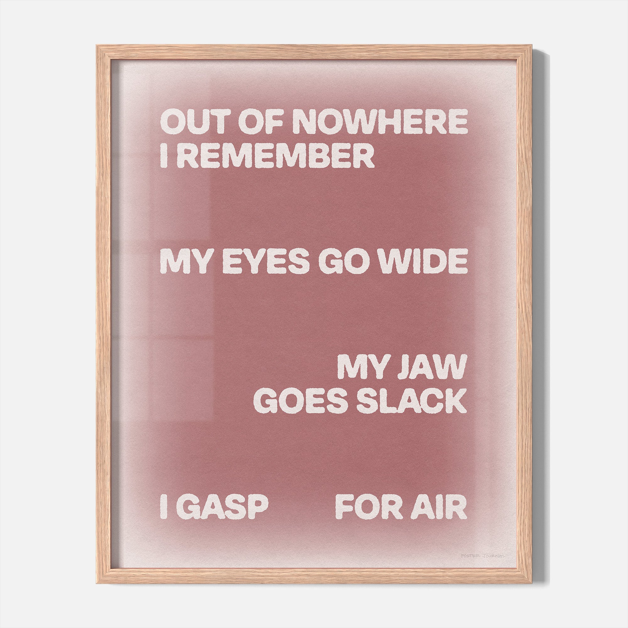 GASP PRINT