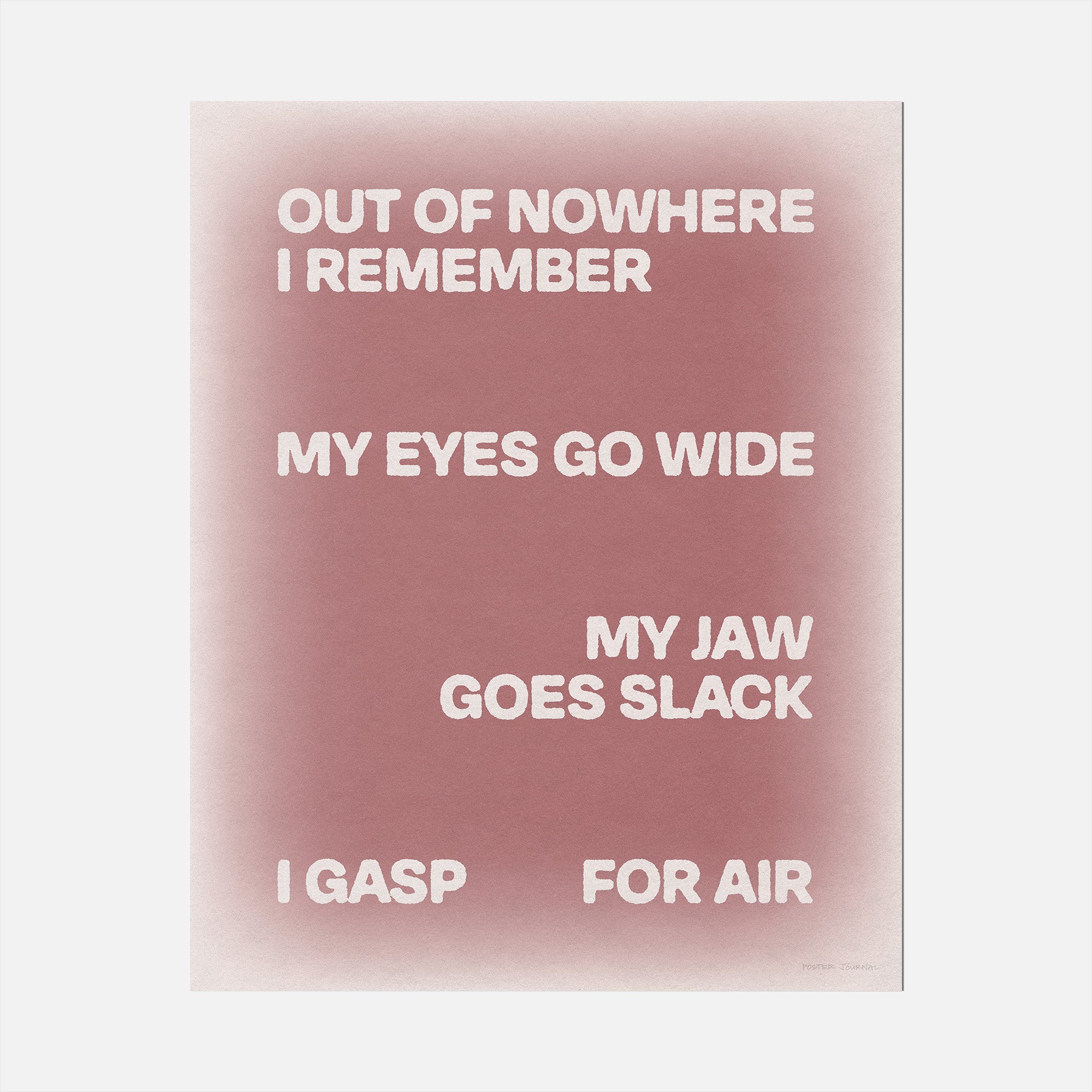 GASP PRINT