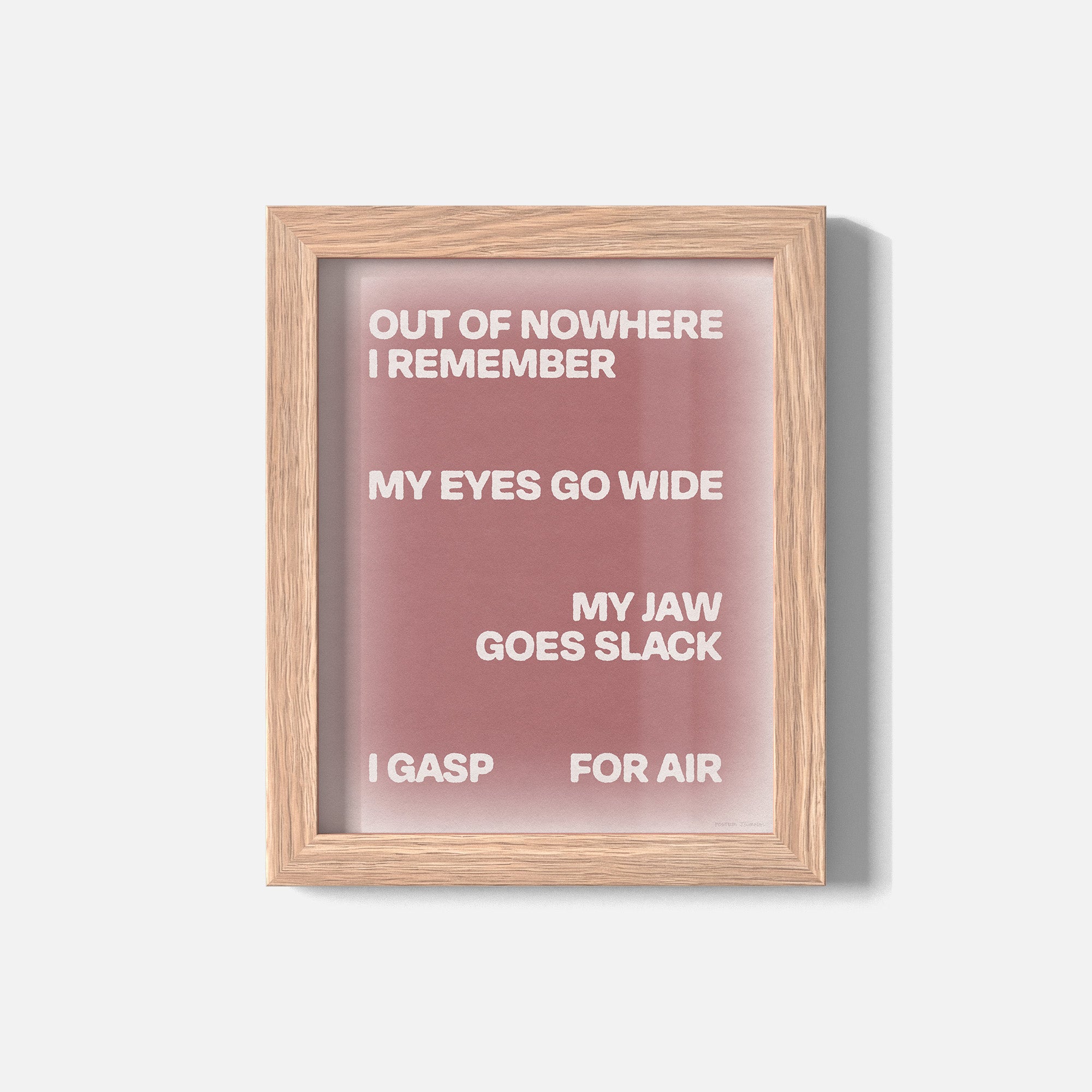 GASP PRINT