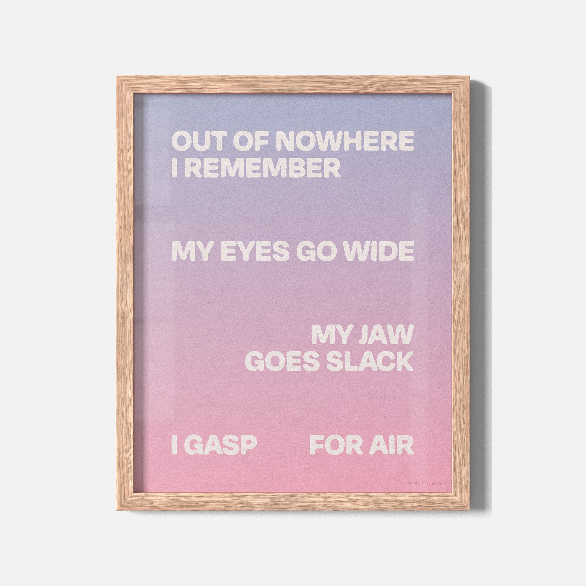 GASP PRINT