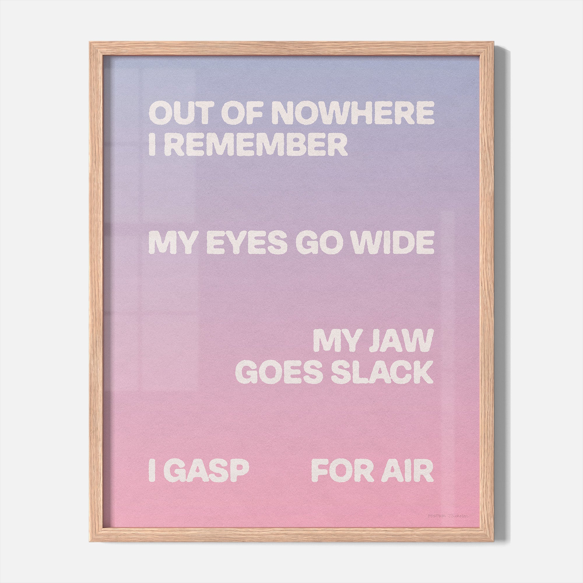 GASP PRINT