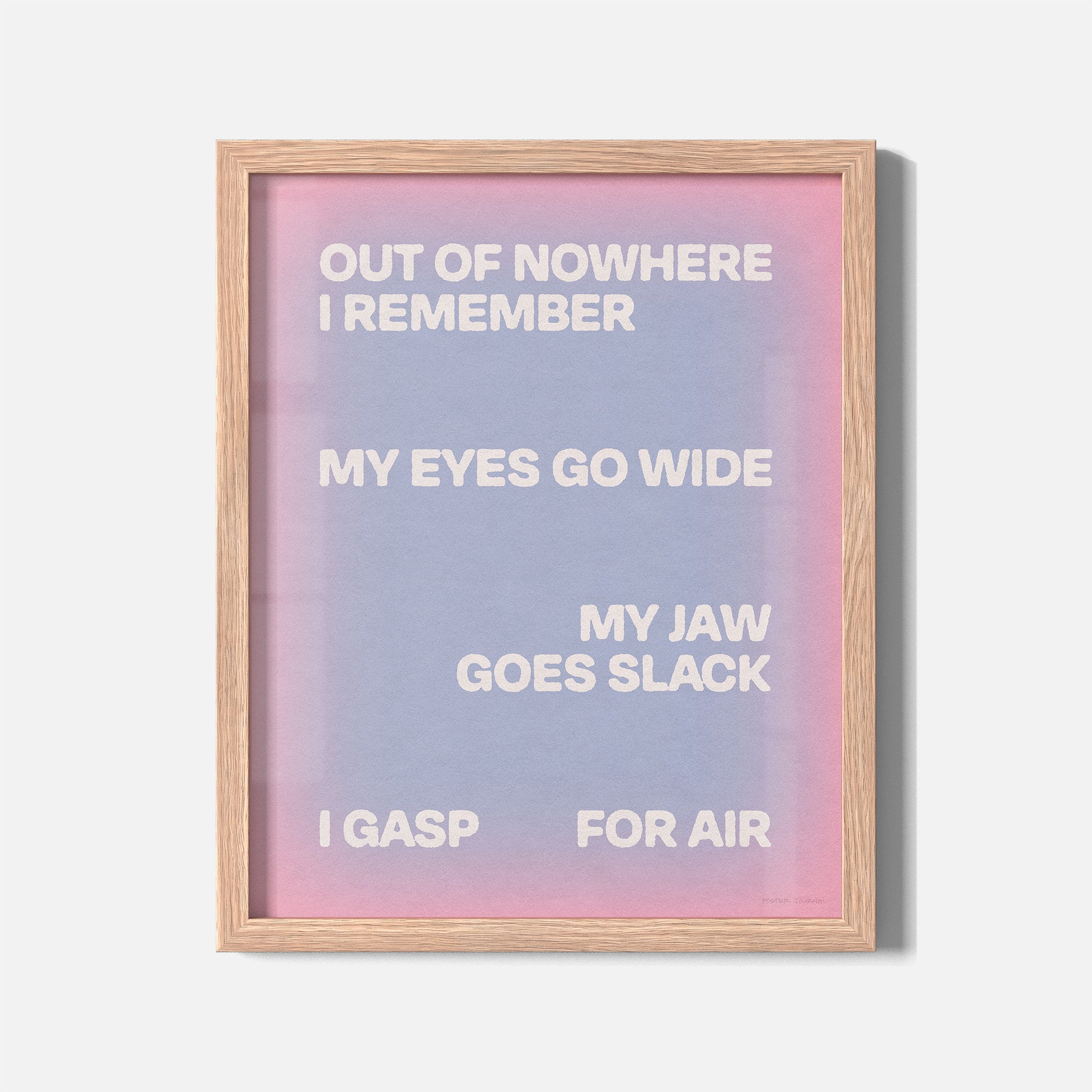 GASP PRINT