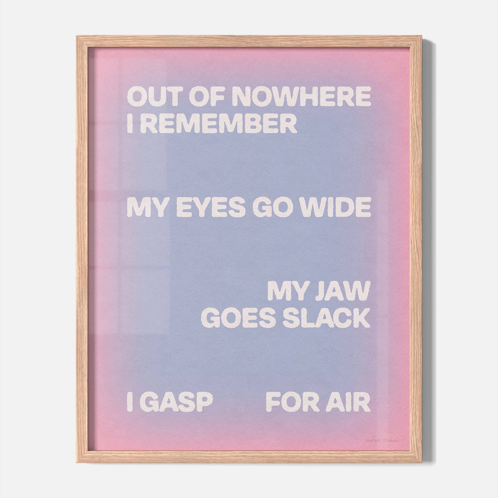 GASP PRINT