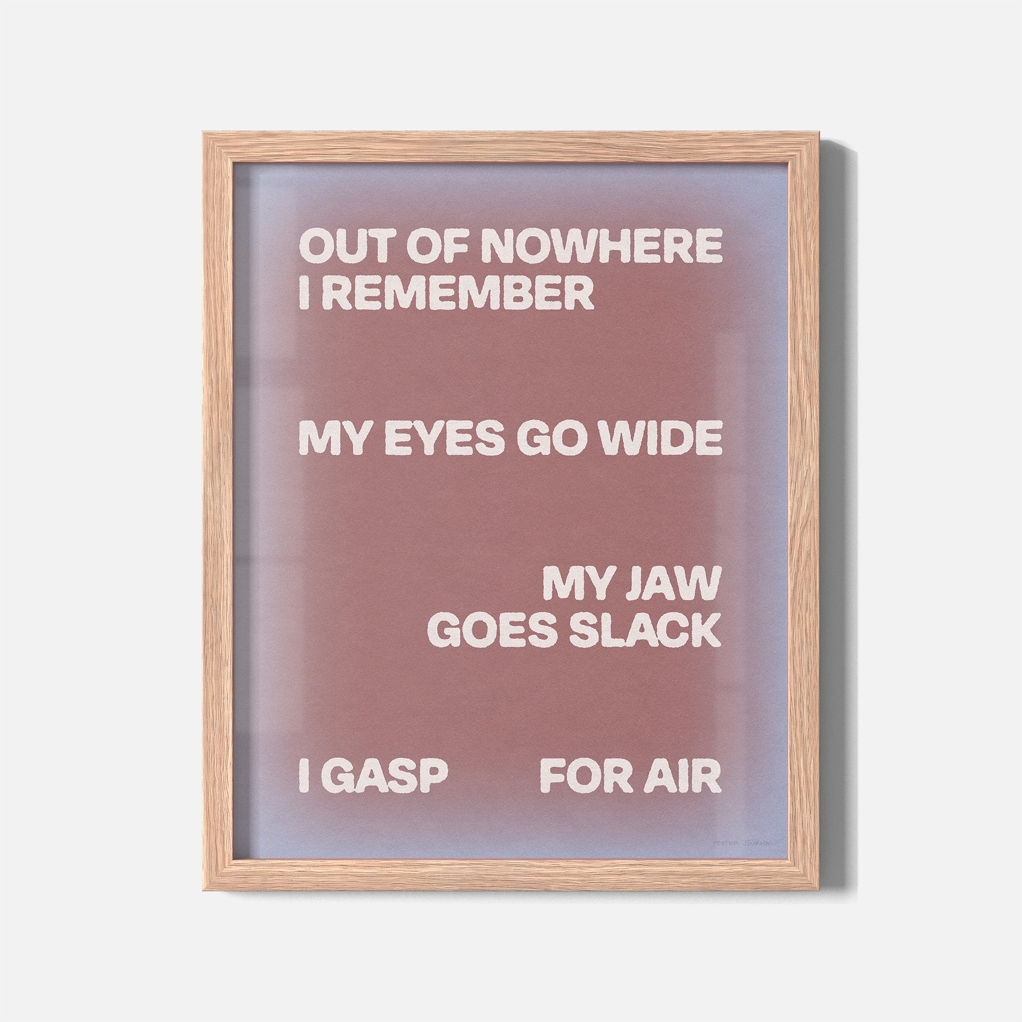 GASP PRINT