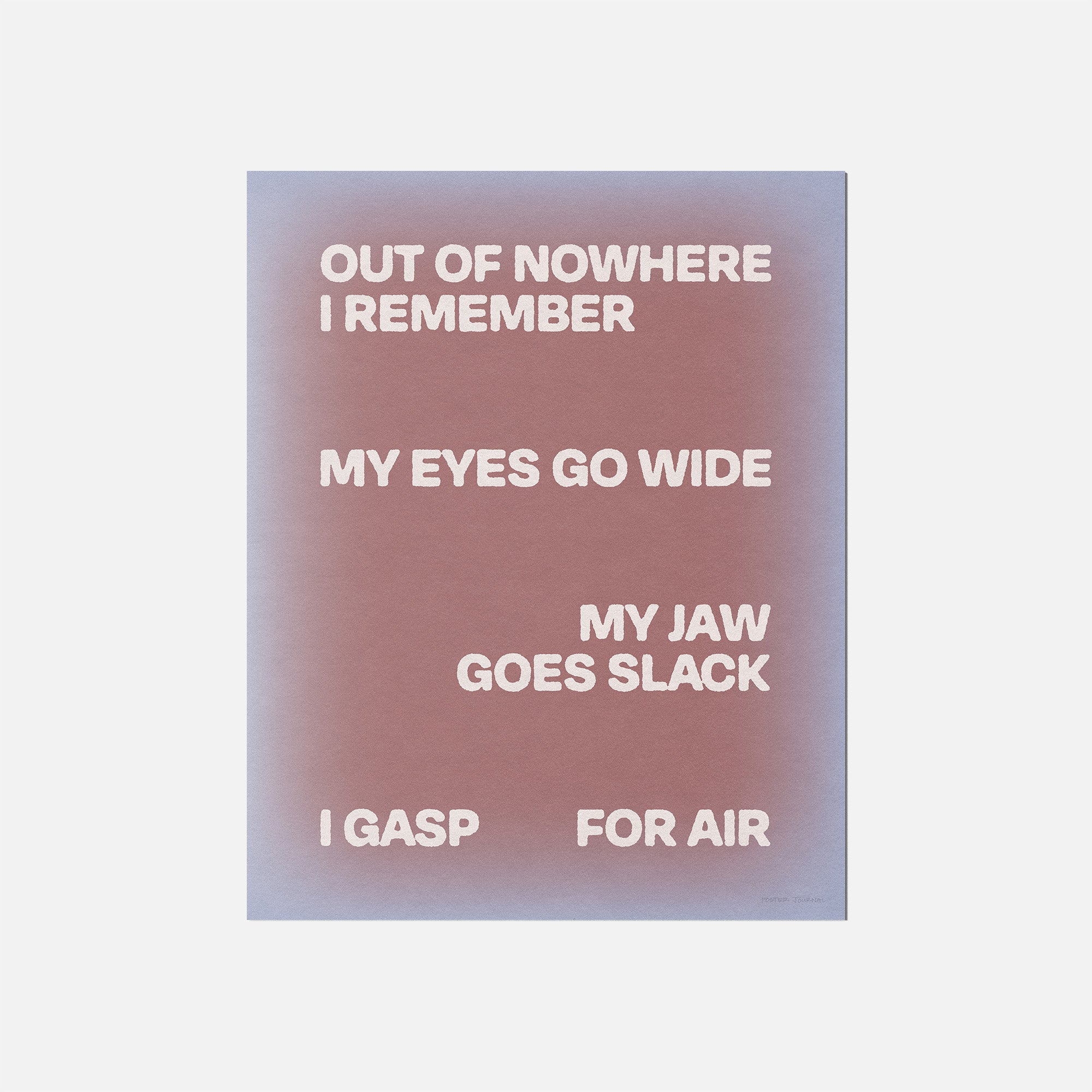 GASP PRINT