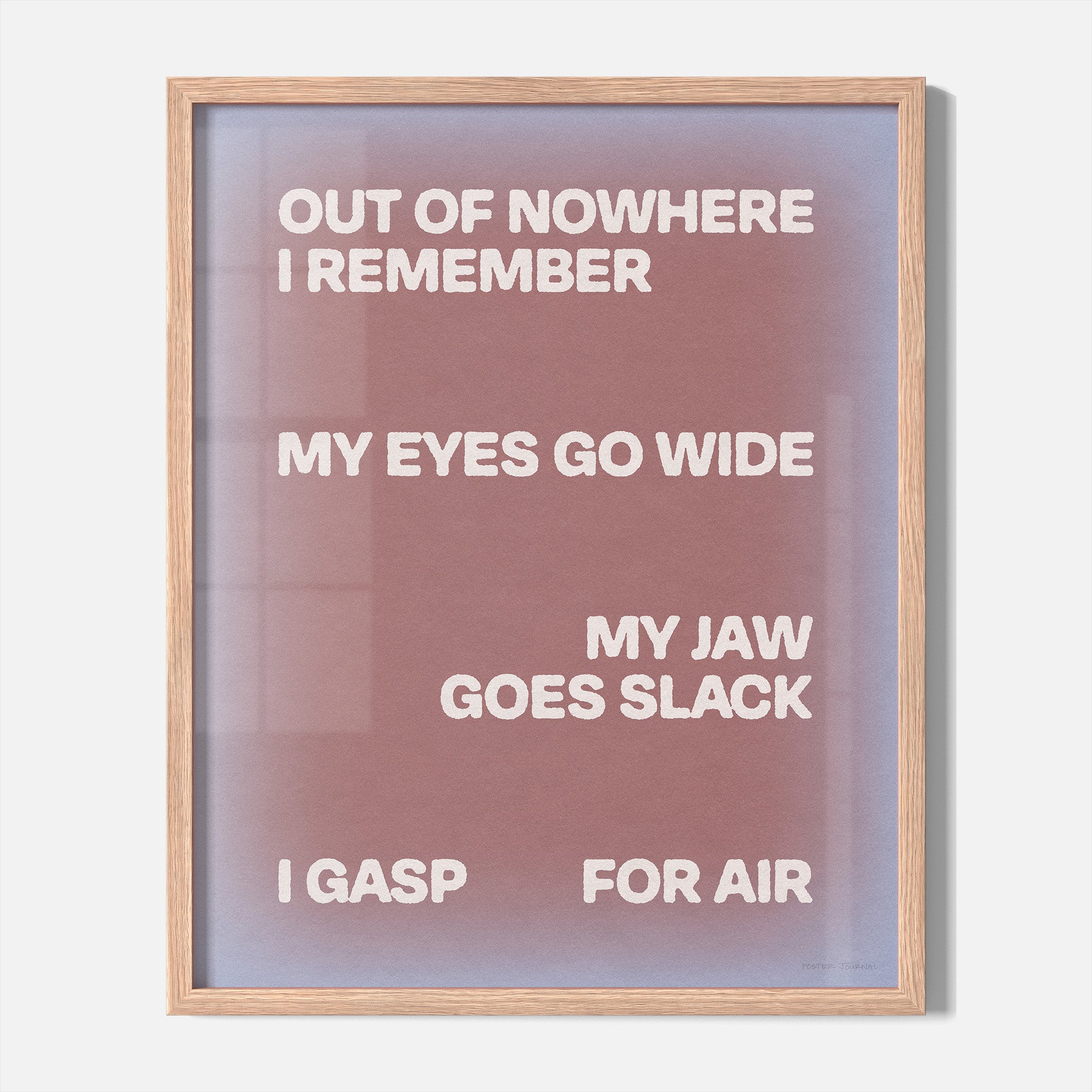 GASP PRINT