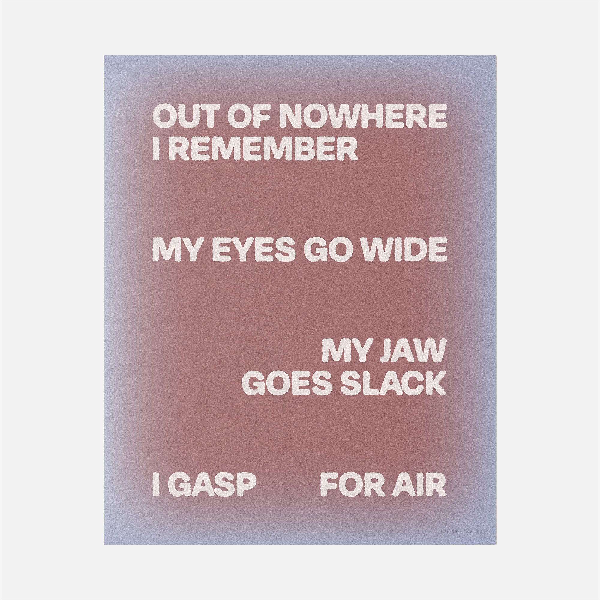 GASP PRINT