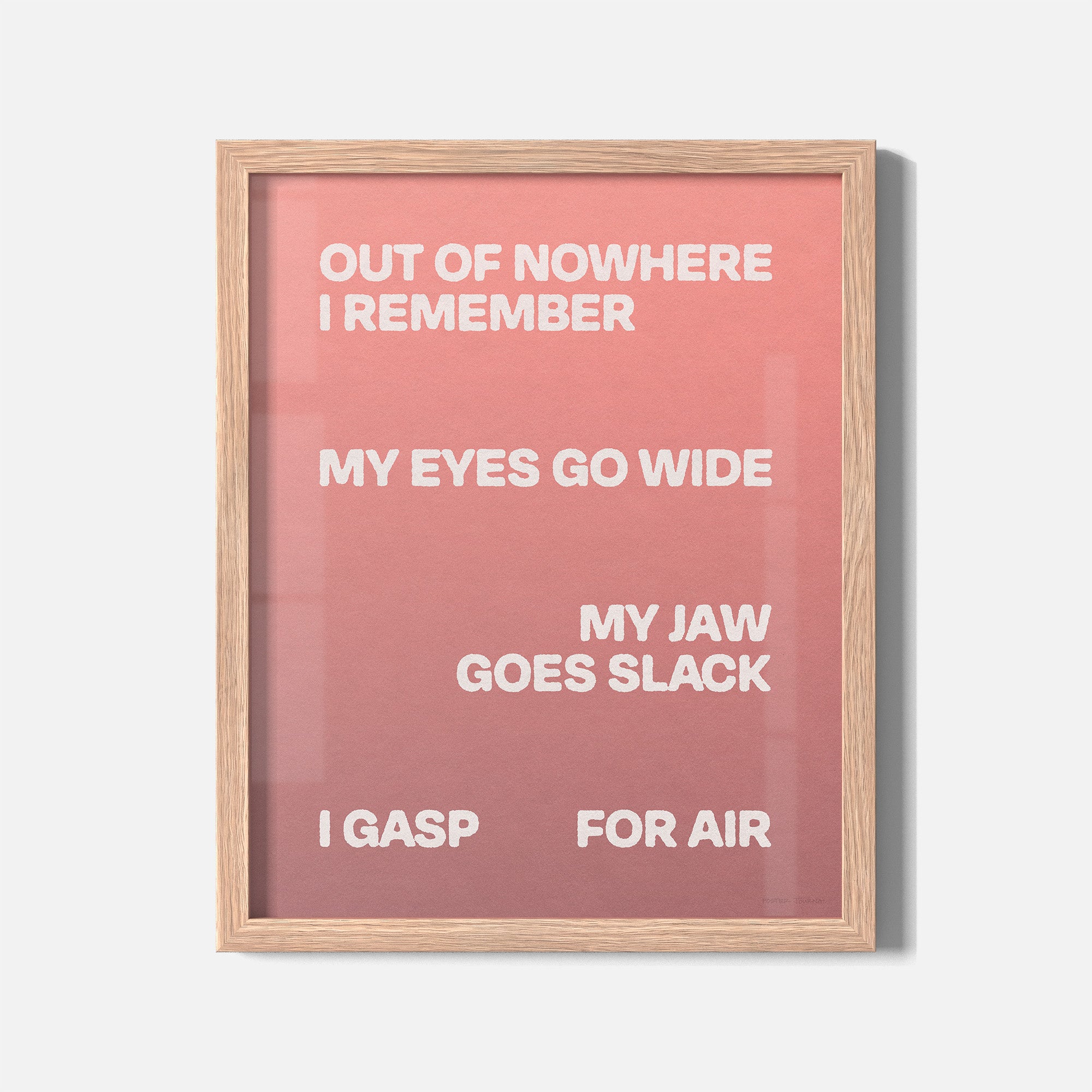 GASP PRINT