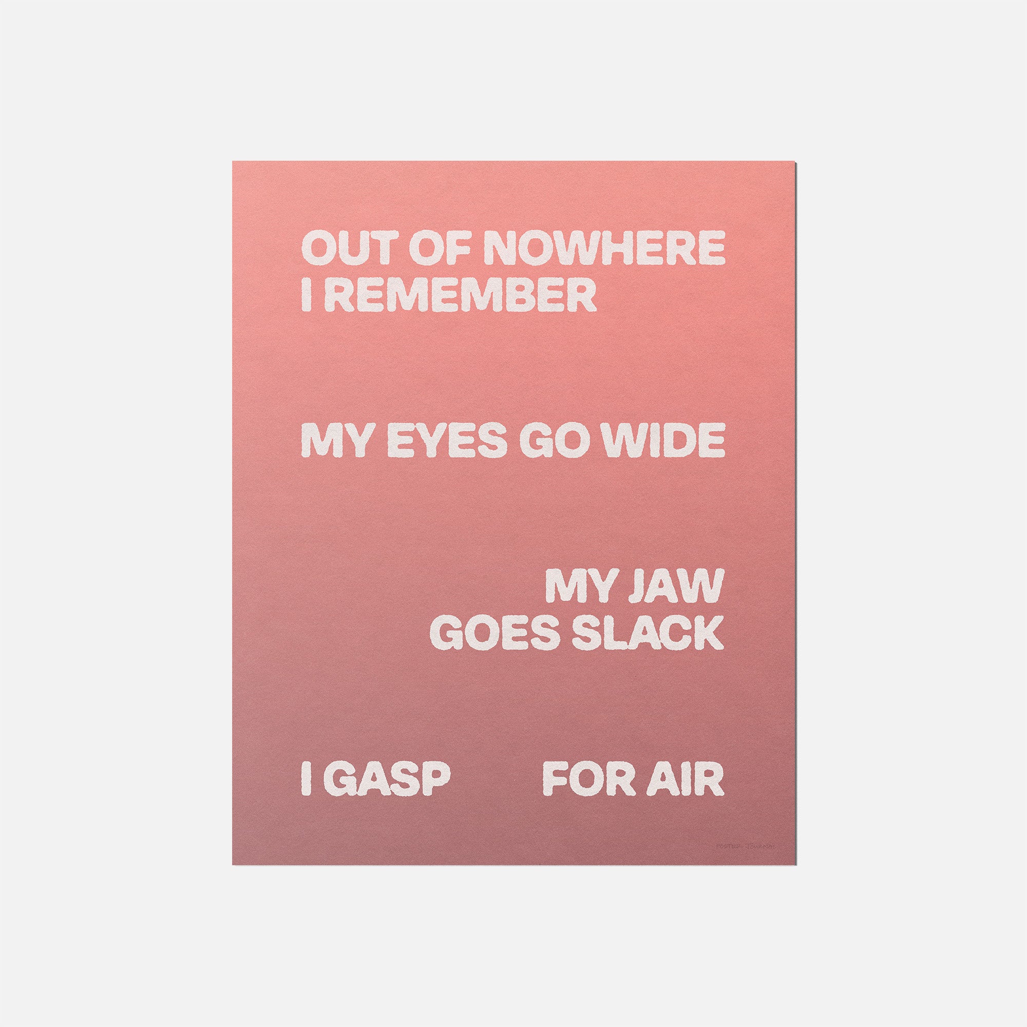 GASP PRINT