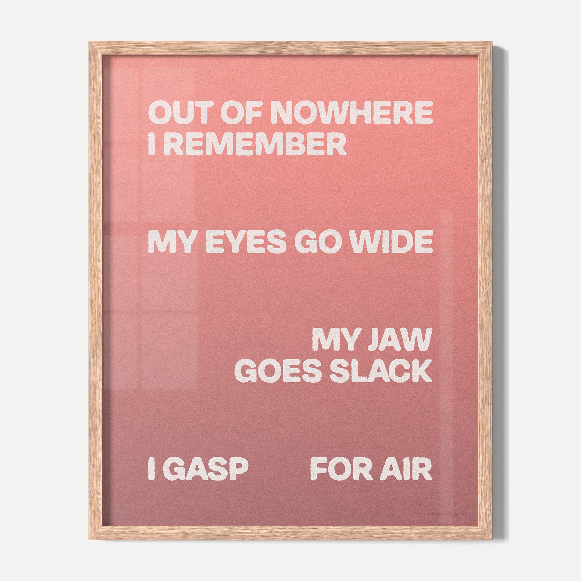 GASP PRINT