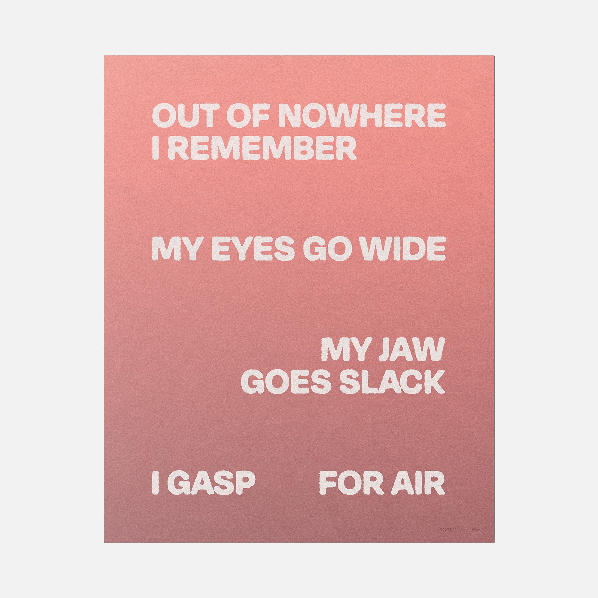 GASP PRINT