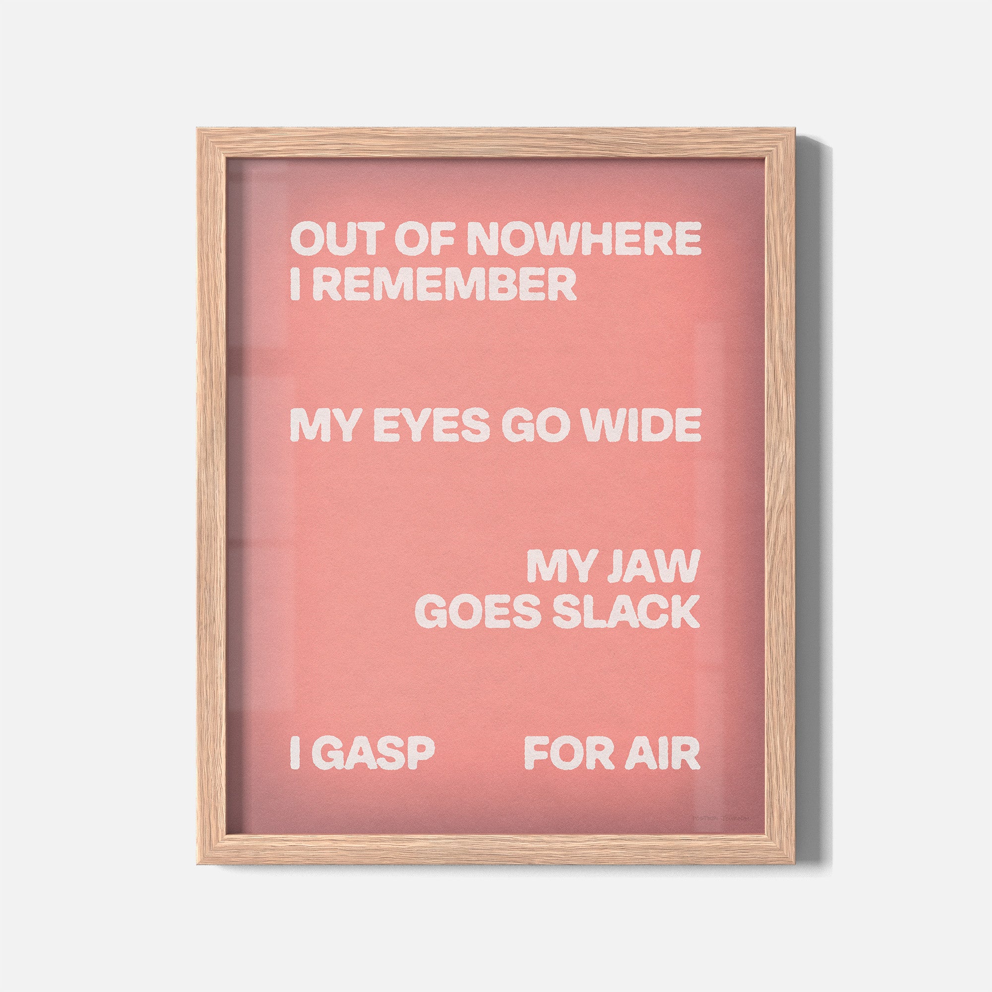 GASP PRINT