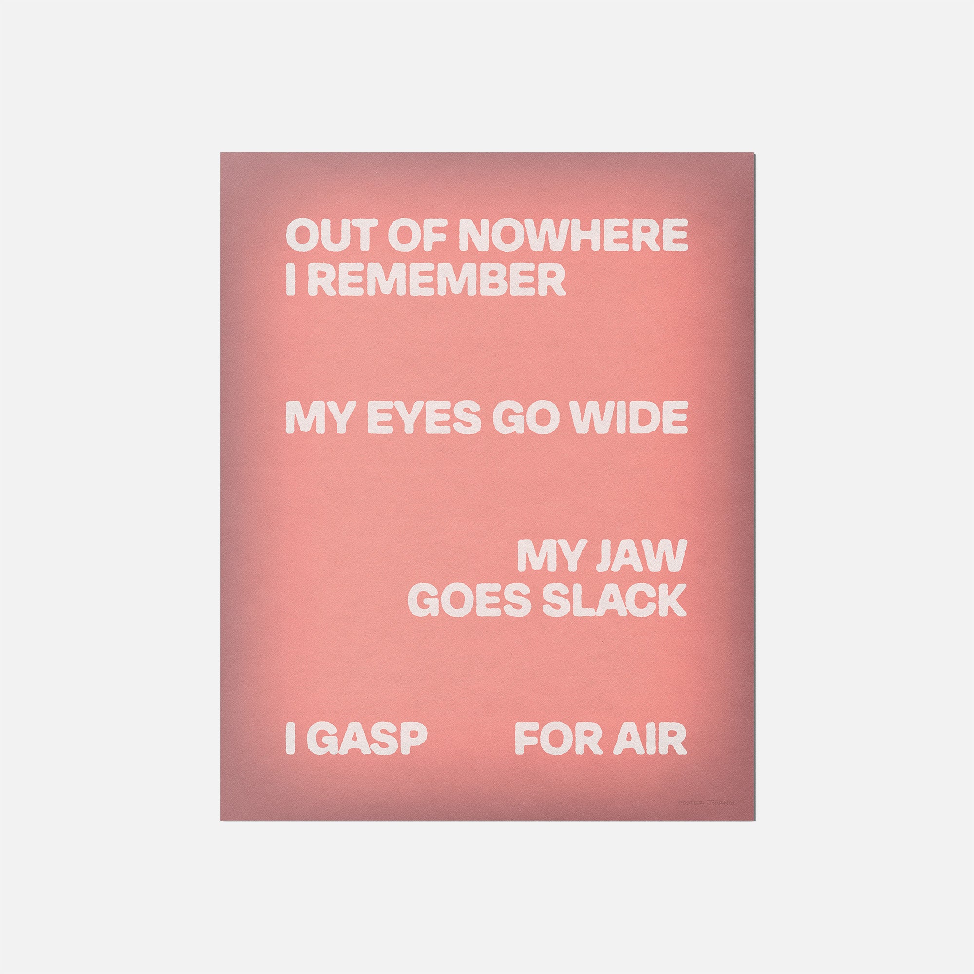 GASP PRINT