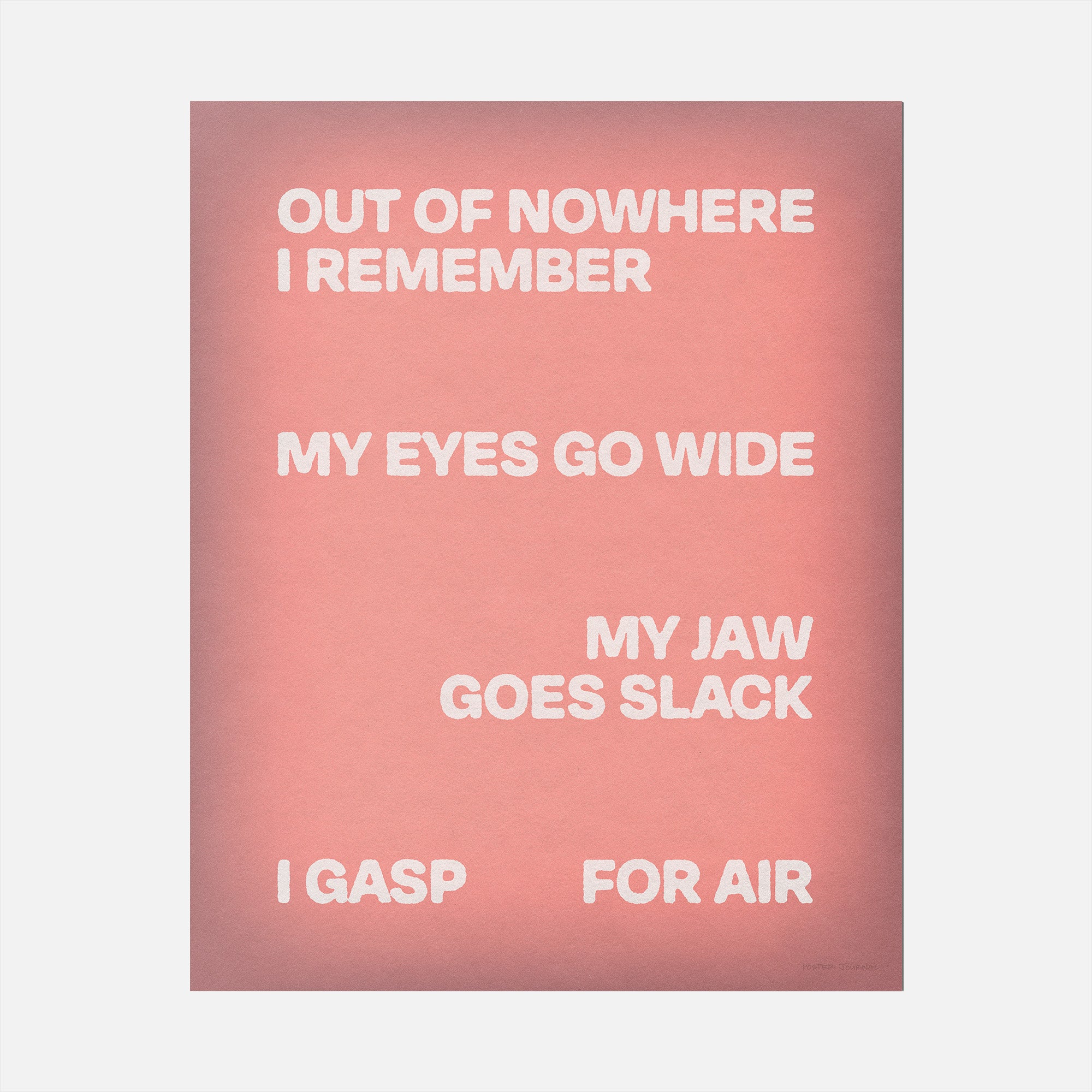 GASP PRINT