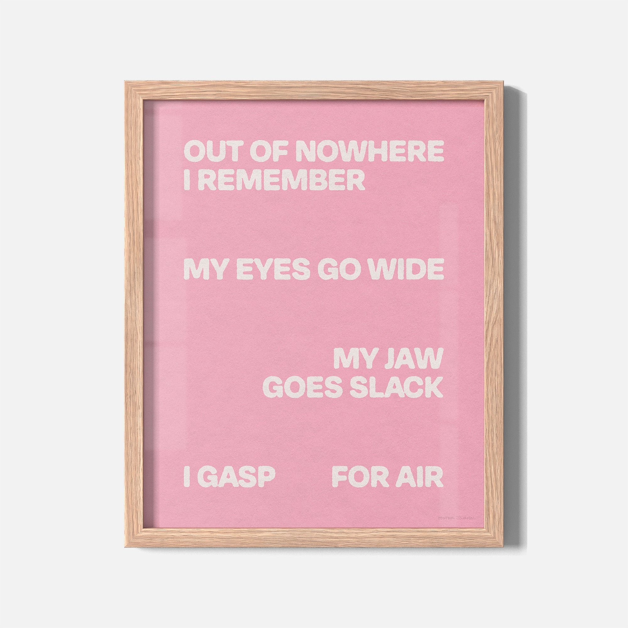 GASP PRINT