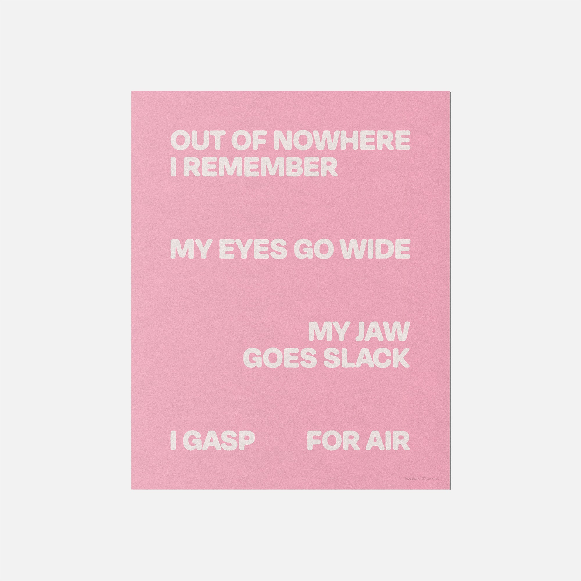 GASP PRINT
