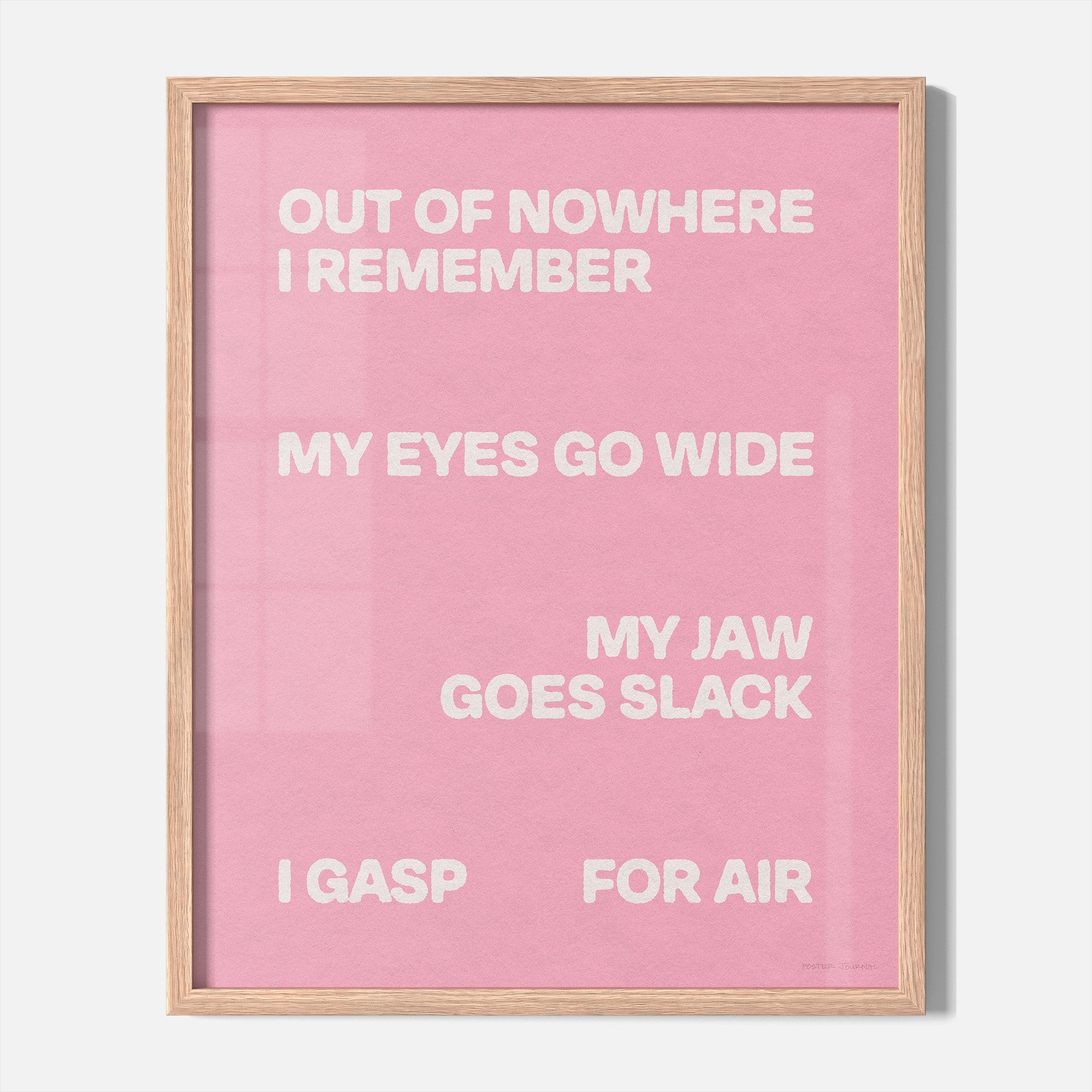 GASP PRINT
