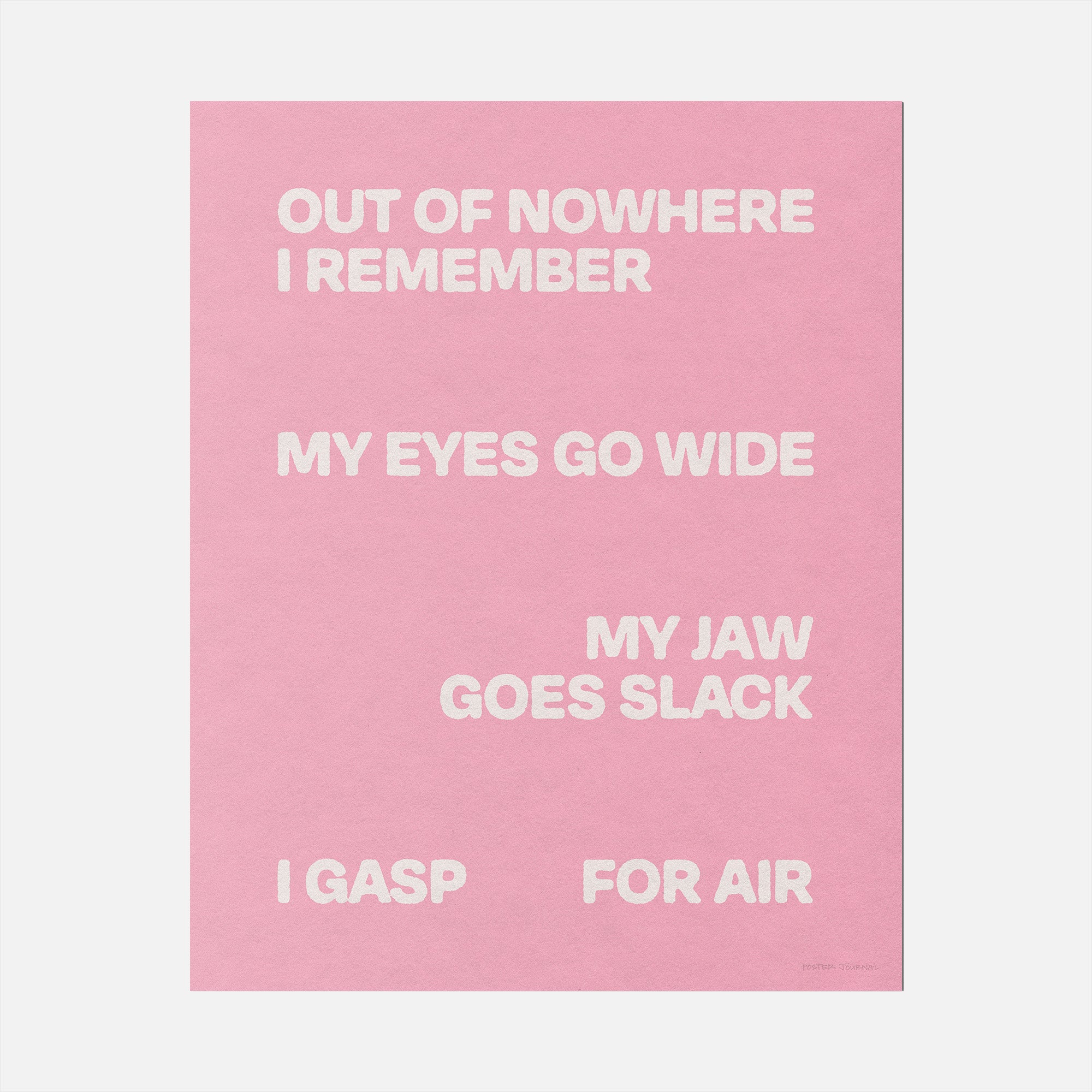 GASP PRINT