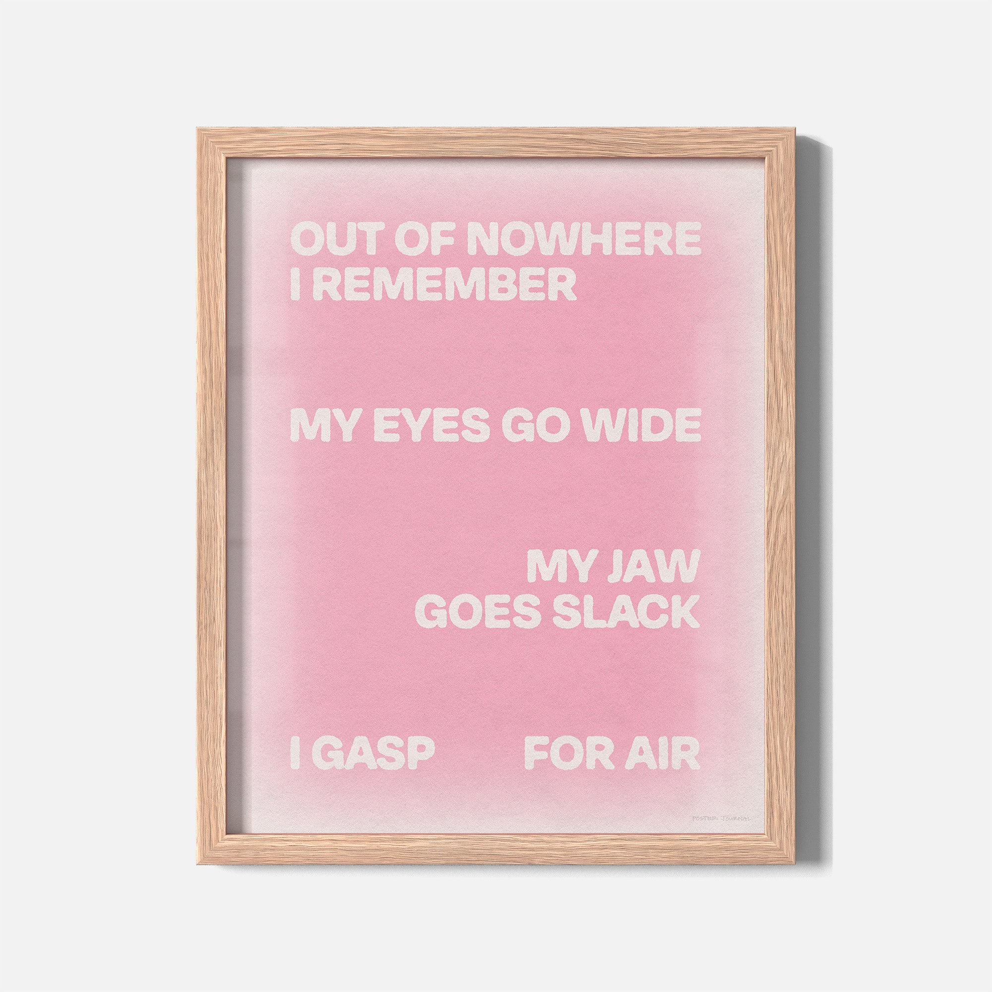 GASP PRINT