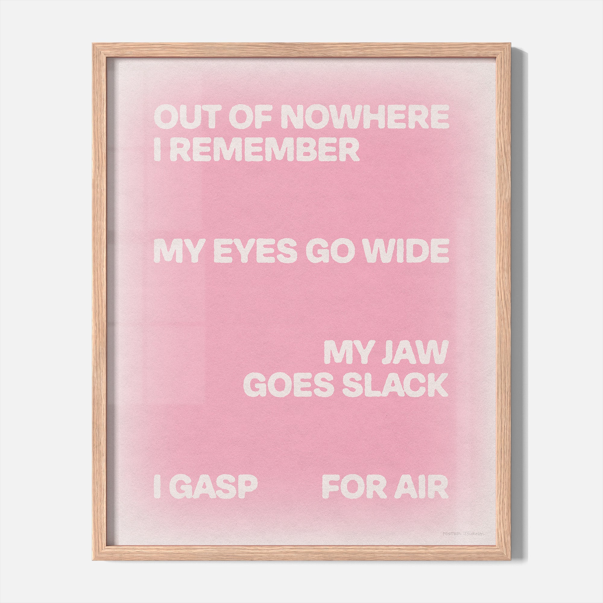 GASP PRINT