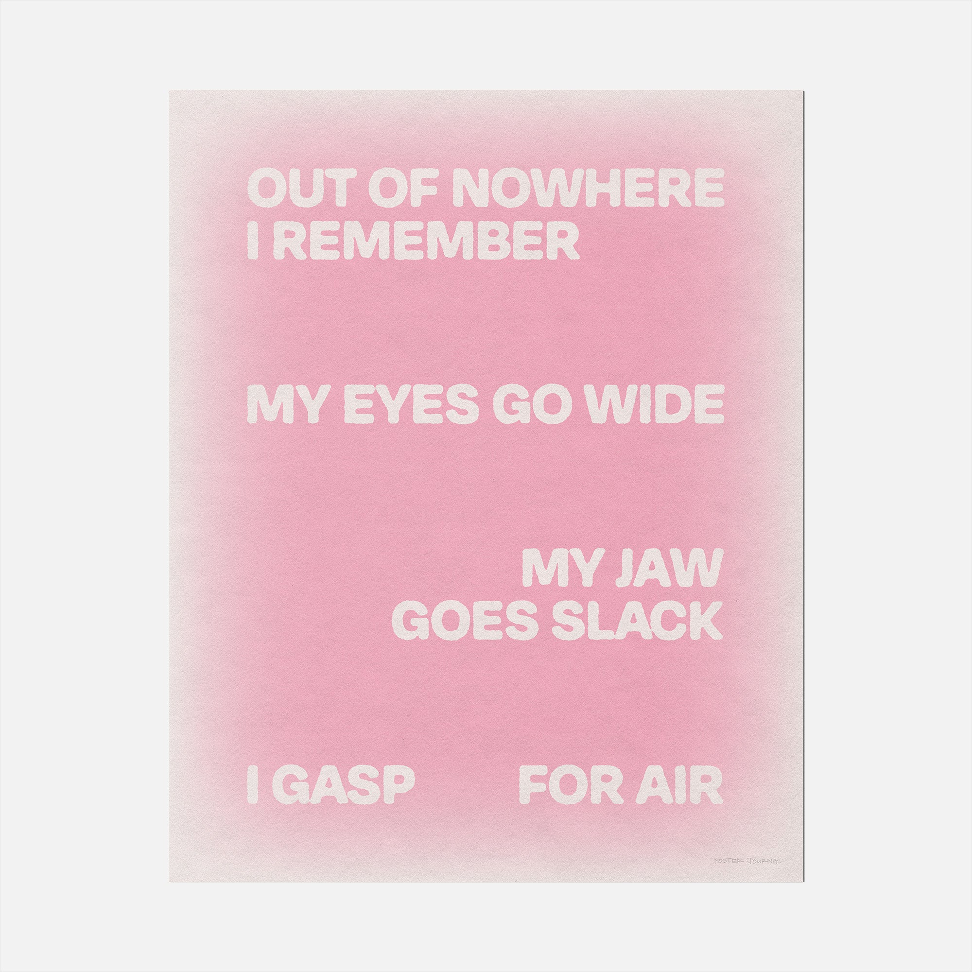 GASP PRINT