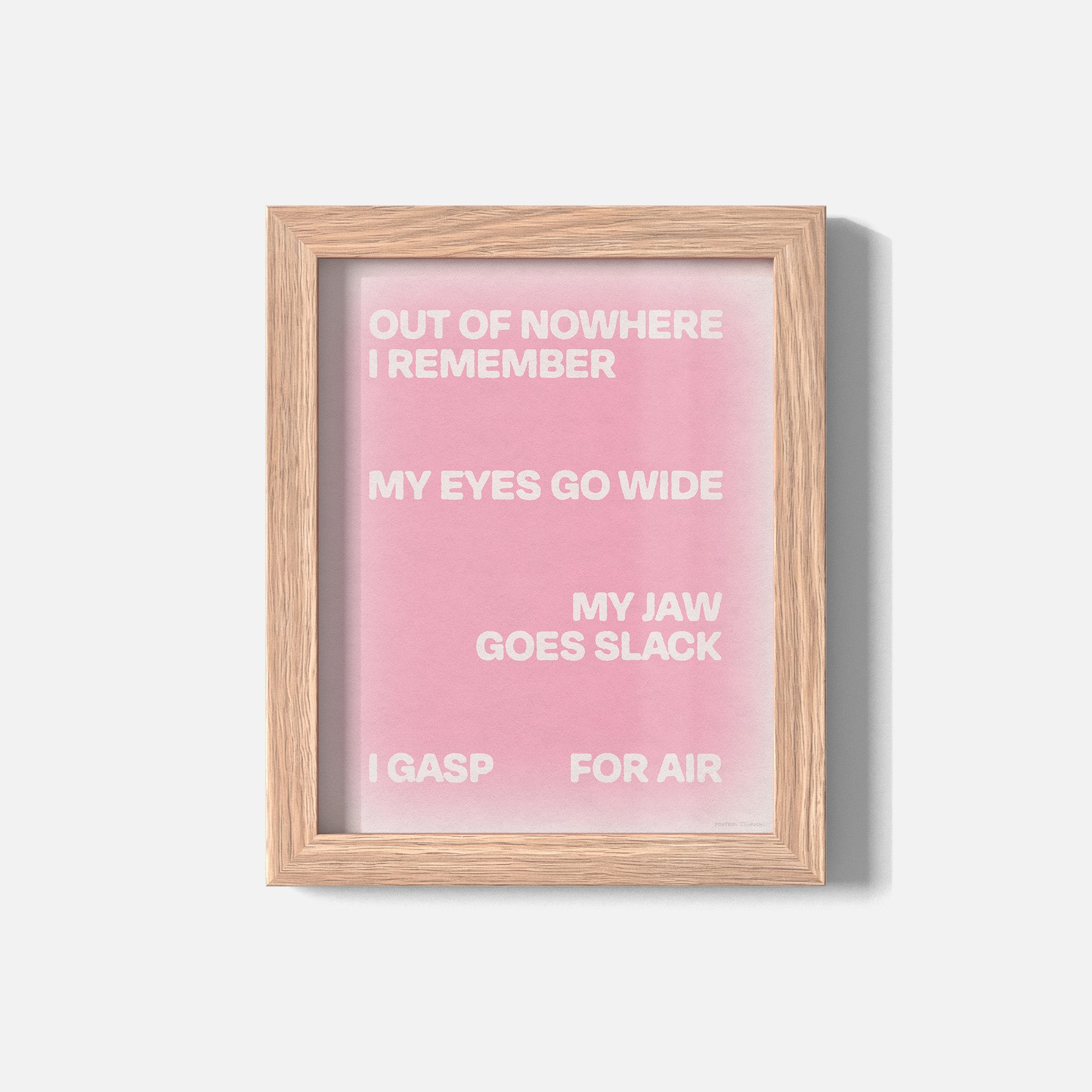 GASP PRINT