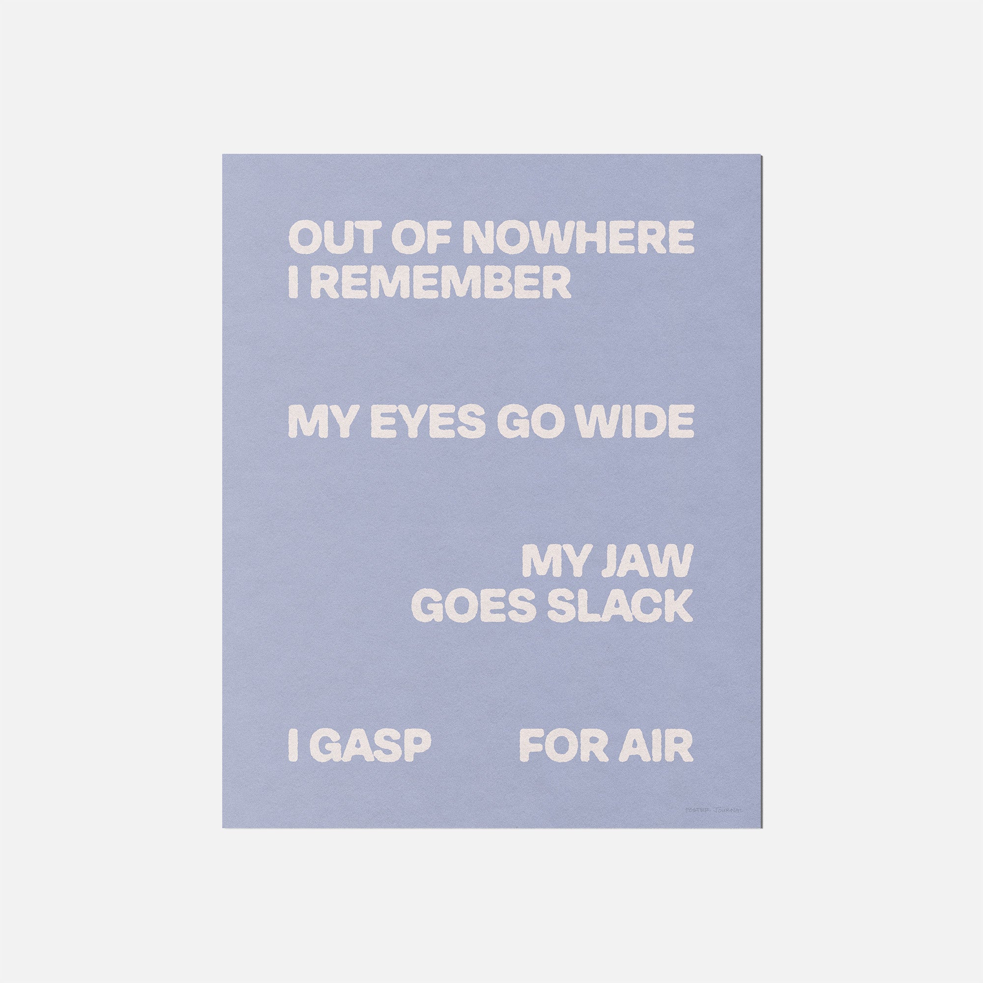 GASP PRINT