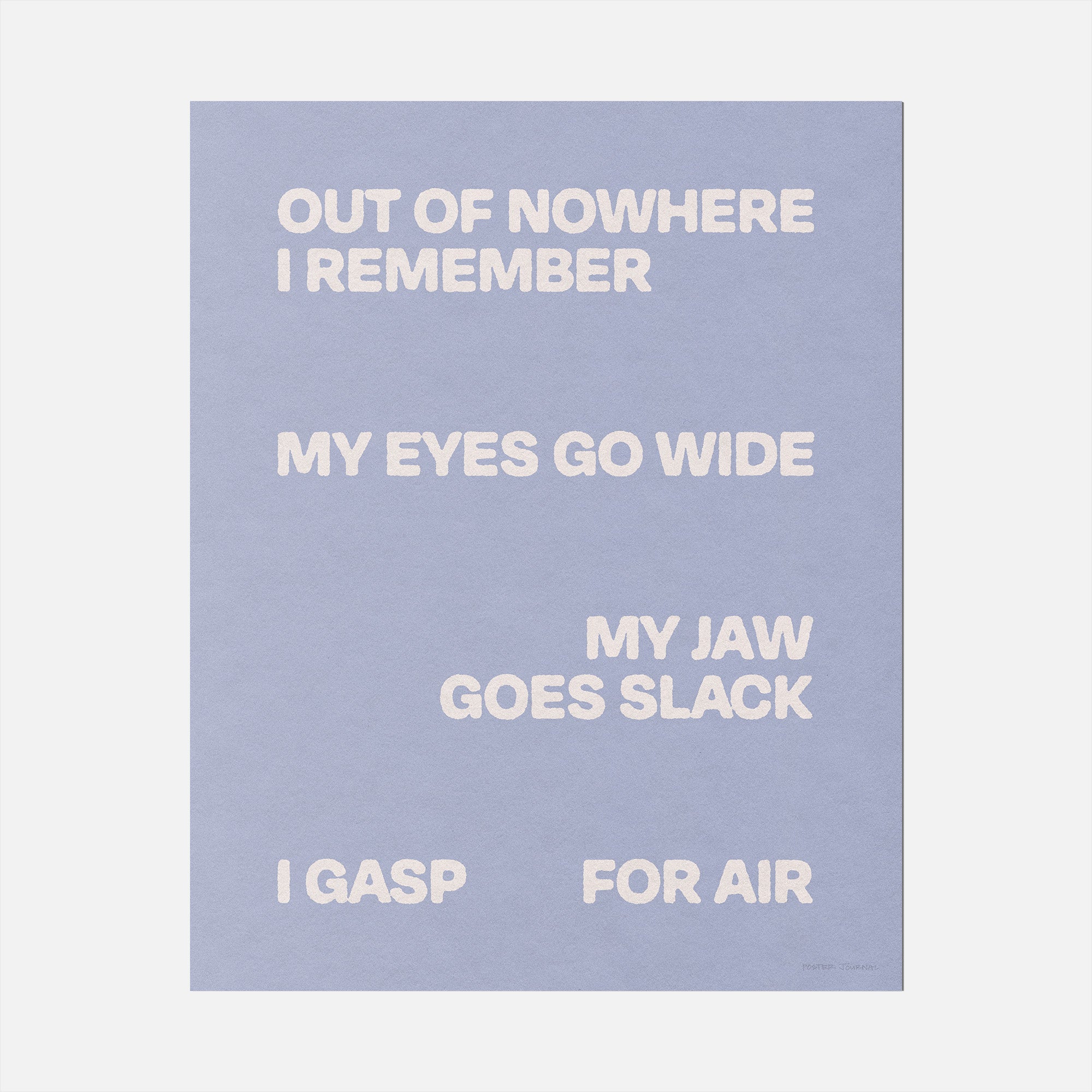 GASP PRINT