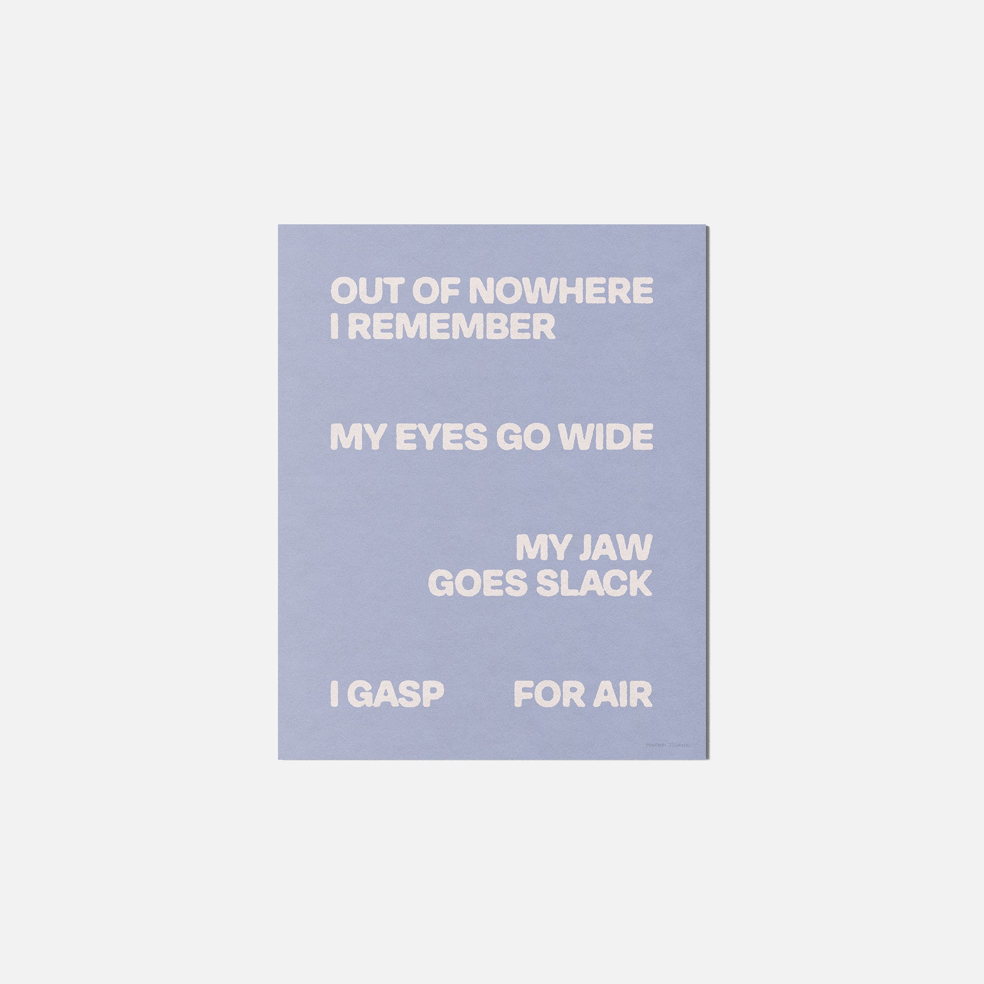 GASP PRINT