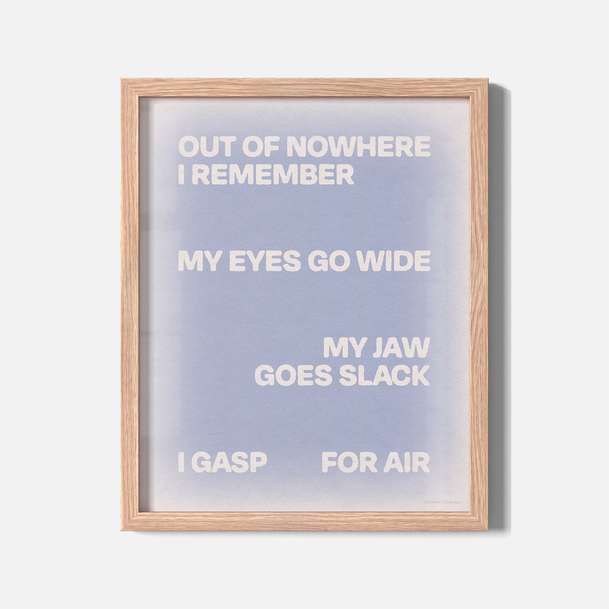 GASP PRINT