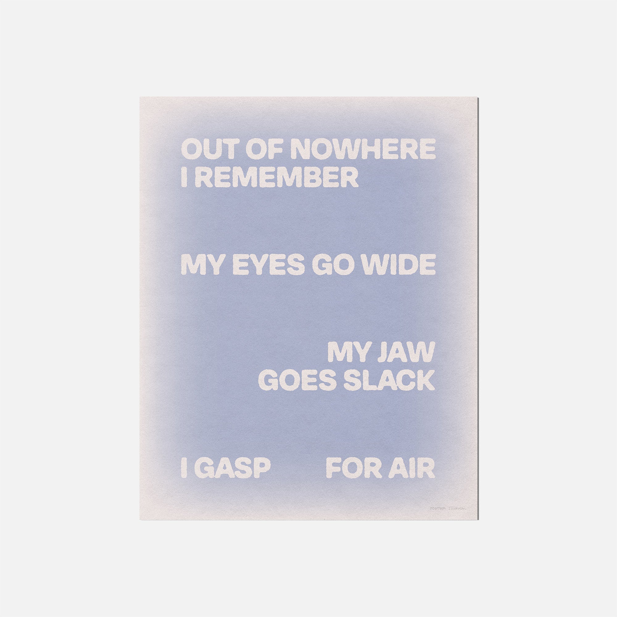 GASP PRINT